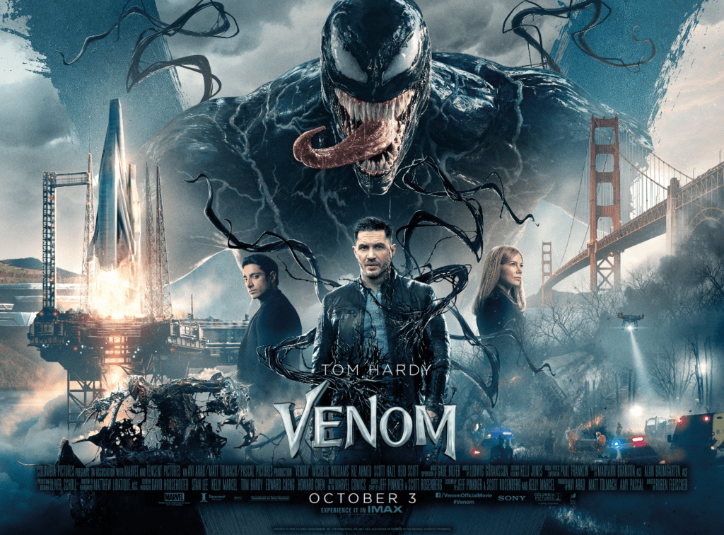 Tom Hardy Venom Movie Poster 2018 Wallpapers