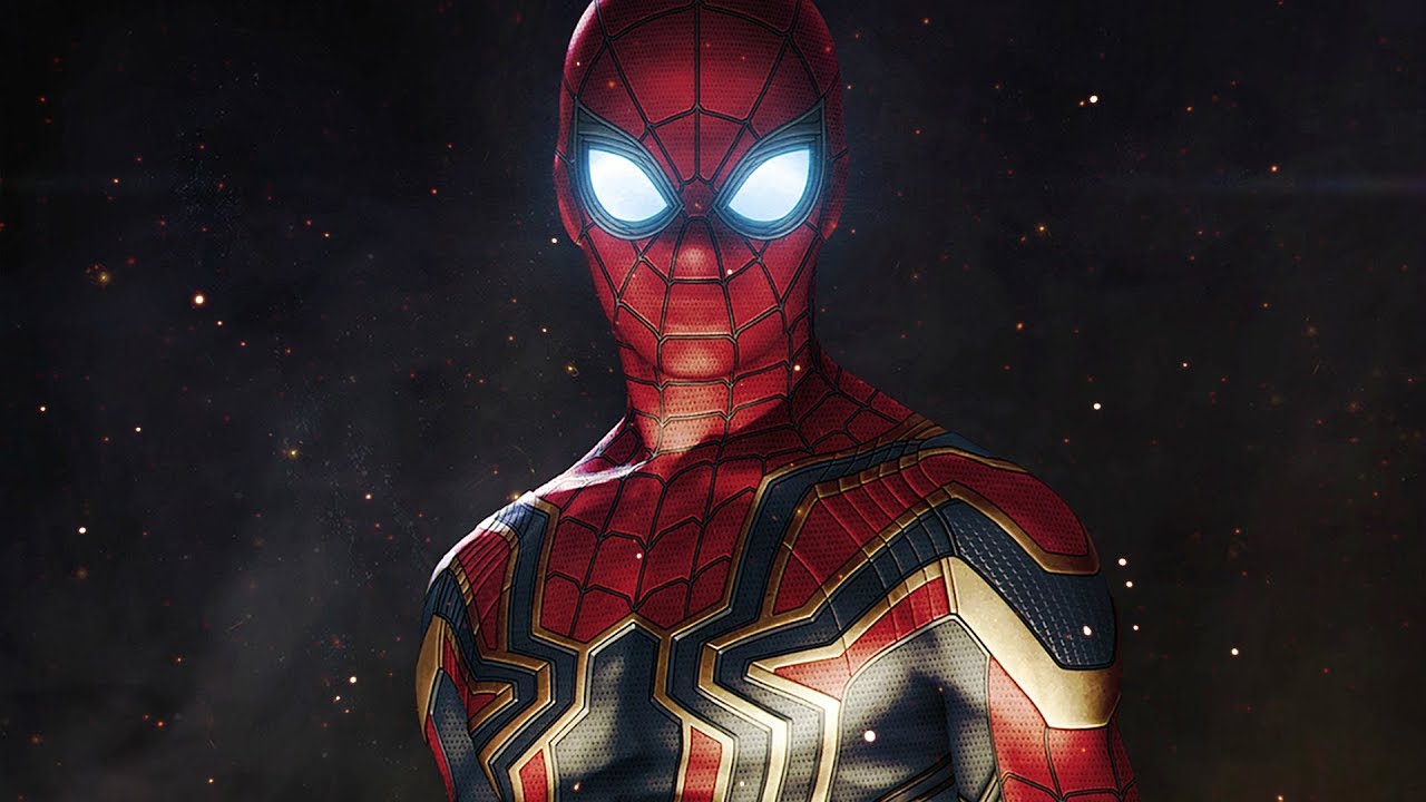 Tom Holland As Spider-Man Iron Spider Suit Infinity War Wallpapers