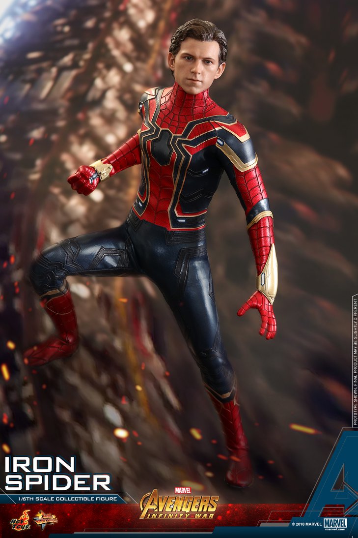 Tom Holland As Spider-Man Iron Spider Suit Infinity War Wallpapers