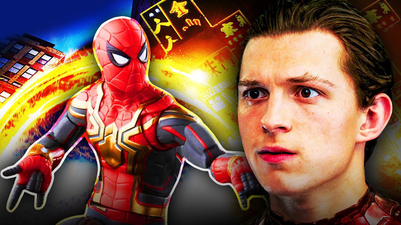 Tom Holland As Spider-Man Iron Spider Suit Infinity War Wallpapers