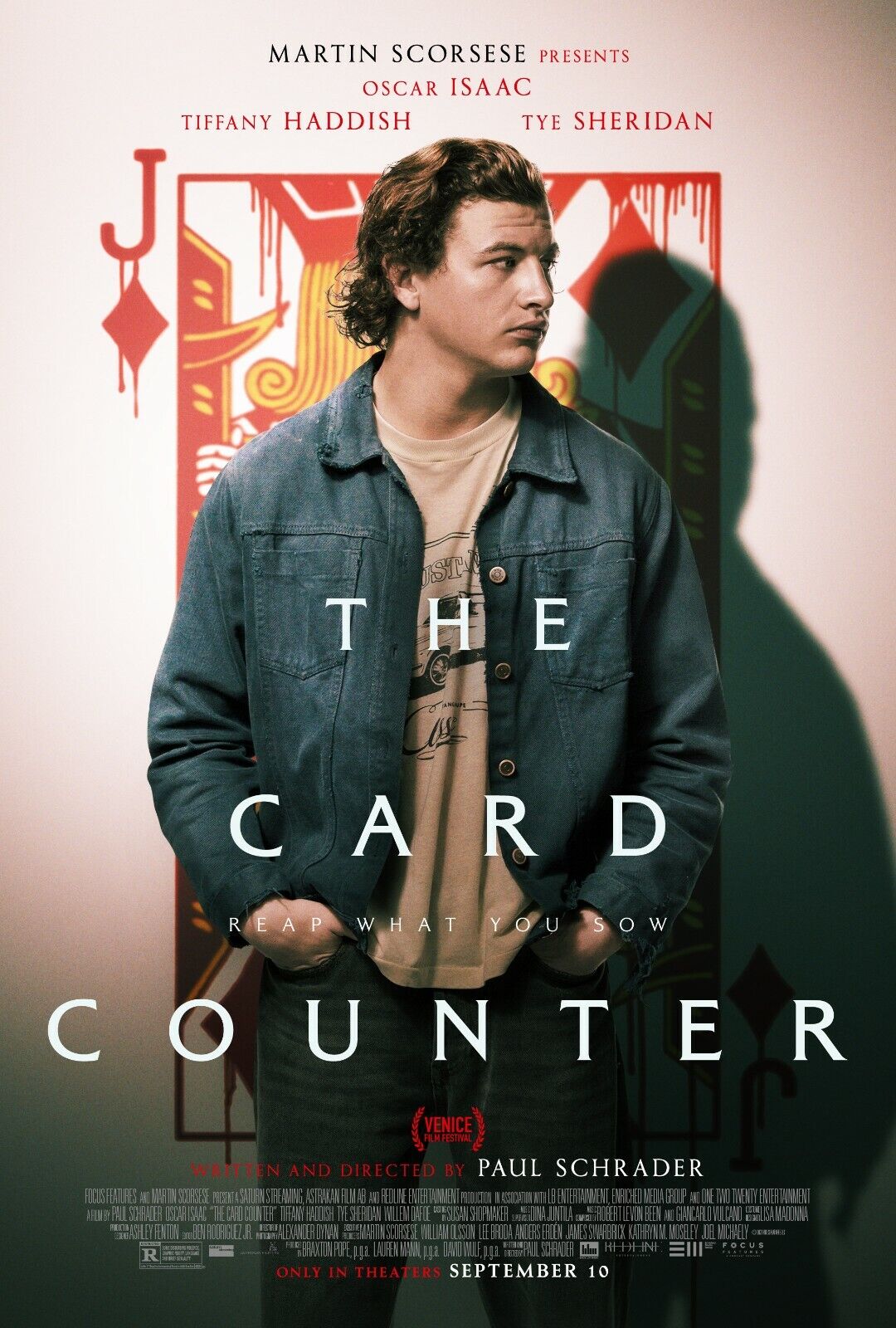 Tye Sheridan The Card Counter Wallpapers