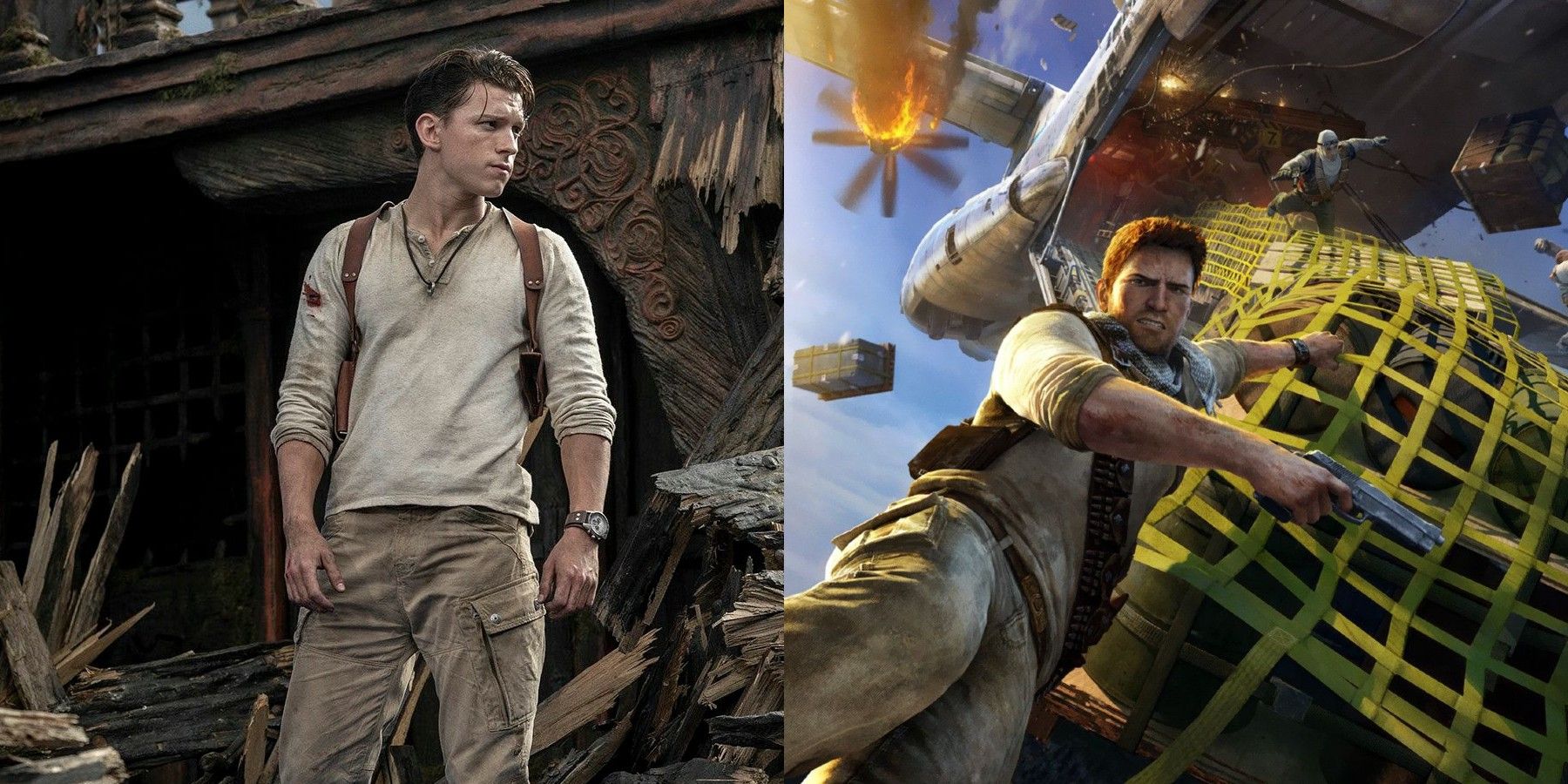 Uncharted 4K Tom Holland As Nathan Drake Wallpapers