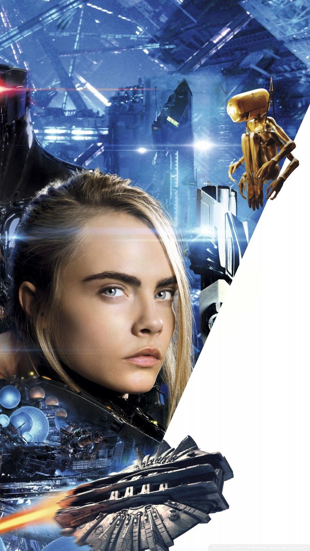 Valerian And The City Of A Thousand Planets Movie Poster Wallpapers