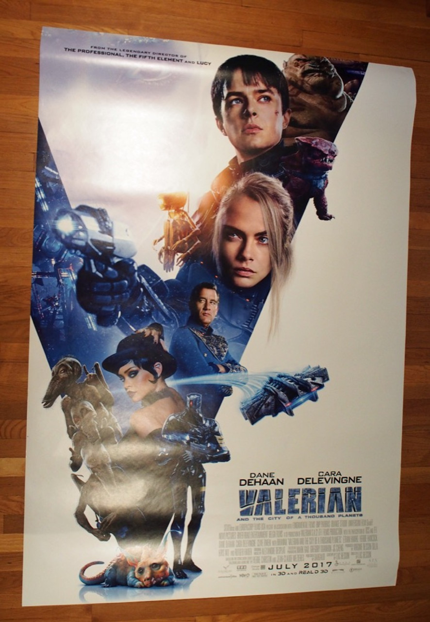 Valerian And The City Of A Thousand Planets Movie Poster Wallpapers