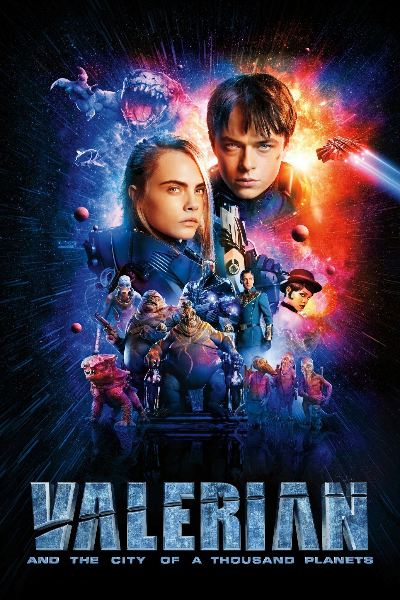 Valerian And The City Of A Thousand Planets Movie Poster 2017 Wallpapers