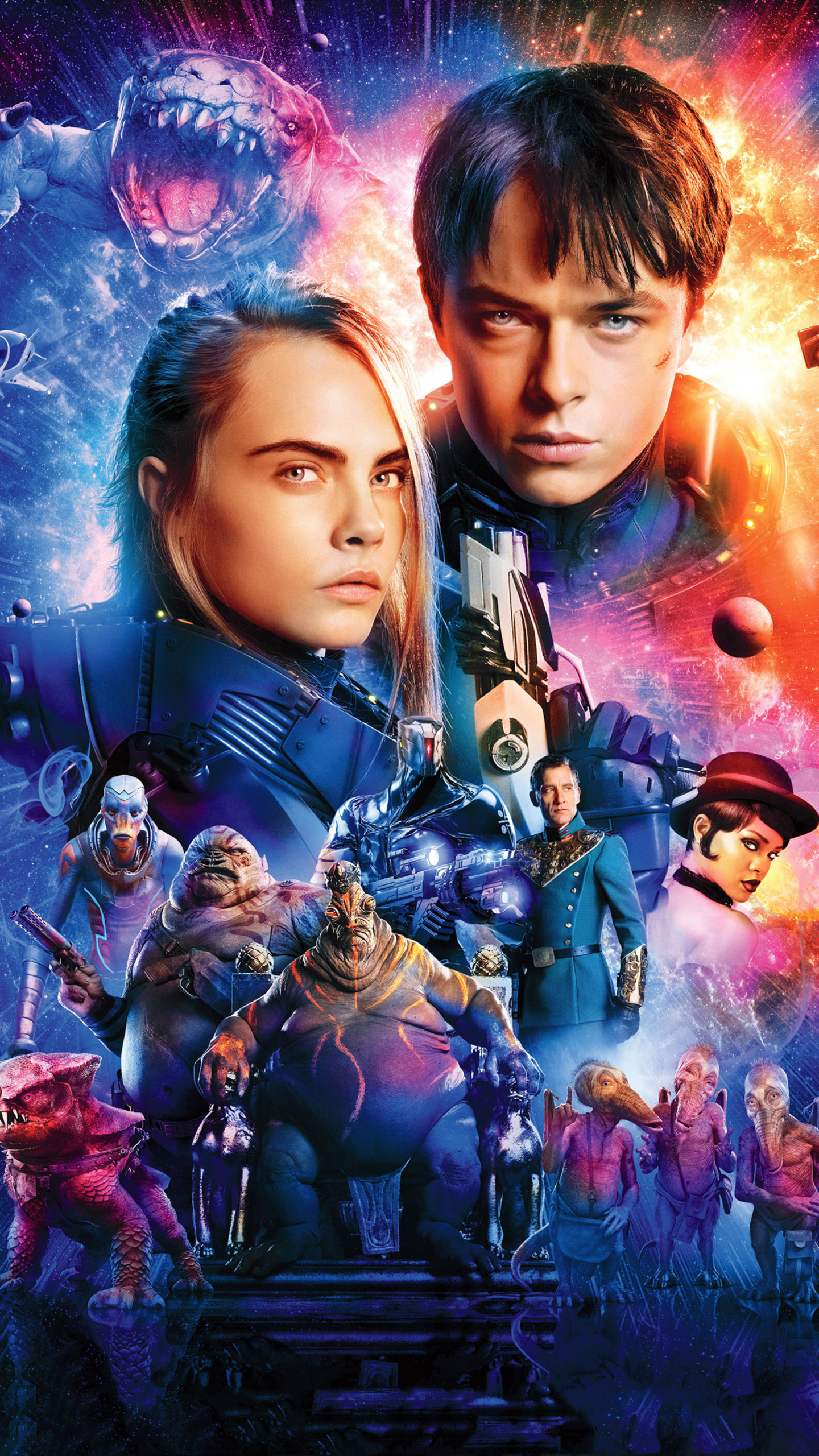 Valerian And The City Of A Thousand Planets Movie Poster 2017 Wallpapers