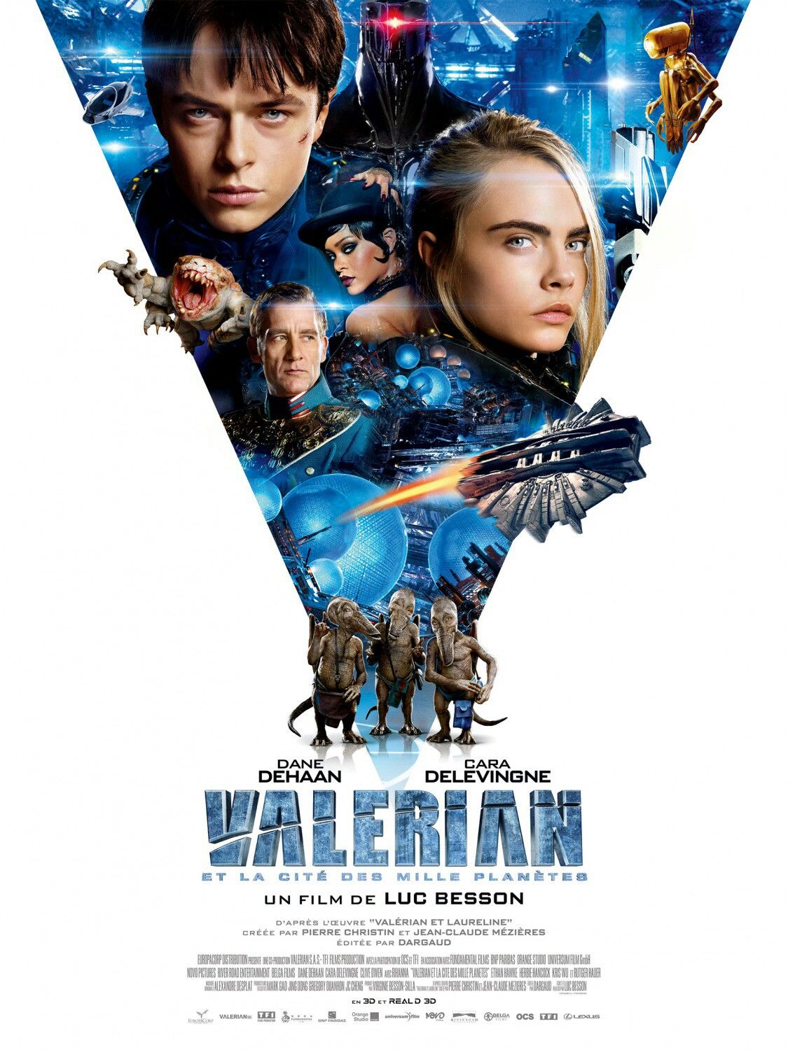 Valerian And The City Of A Thousand Planets Movie Poster 2017 Wallpapers