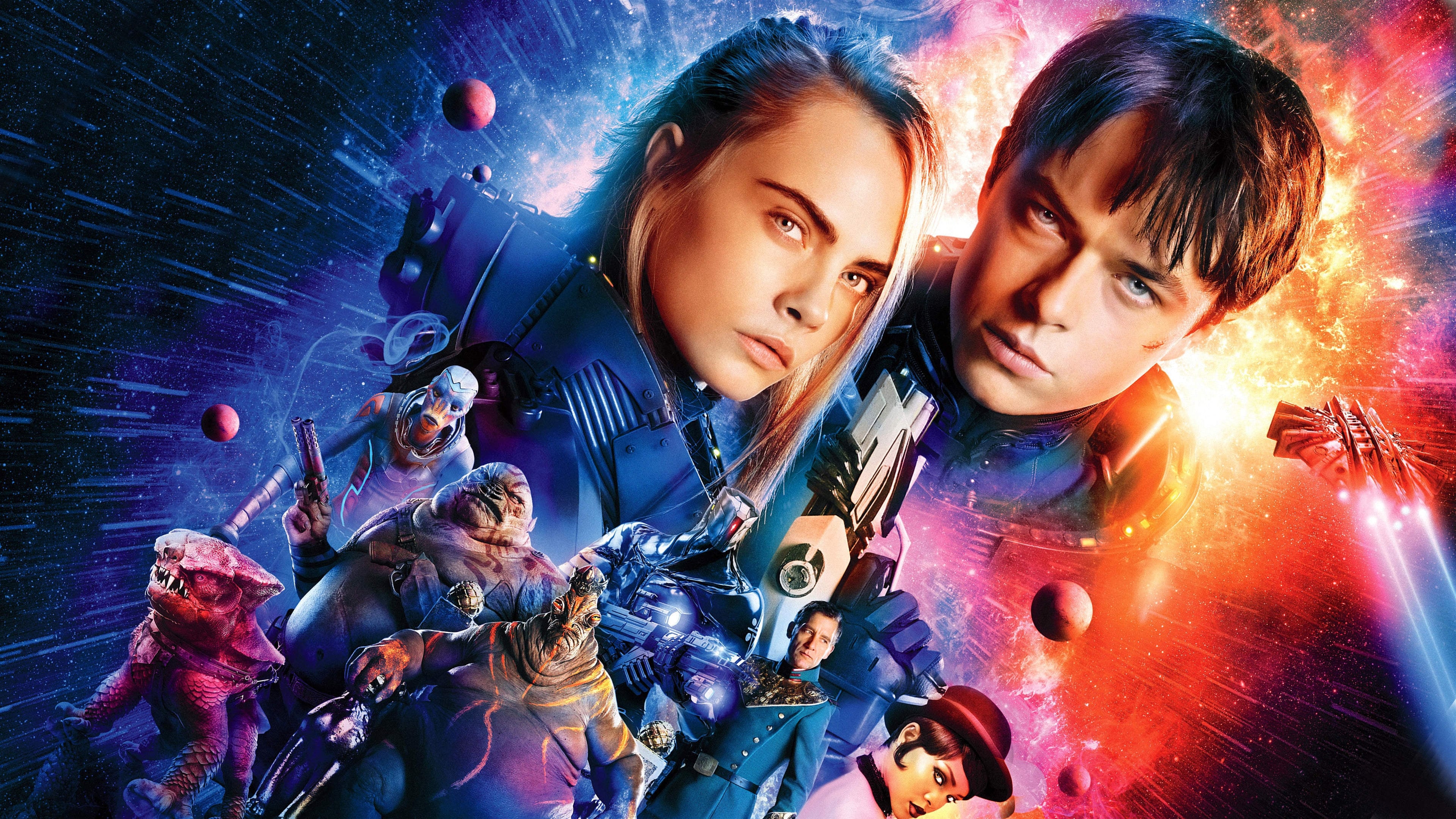 Valerian And The City Of A Thousand Planets Movie Poster 2017 Wallpapers