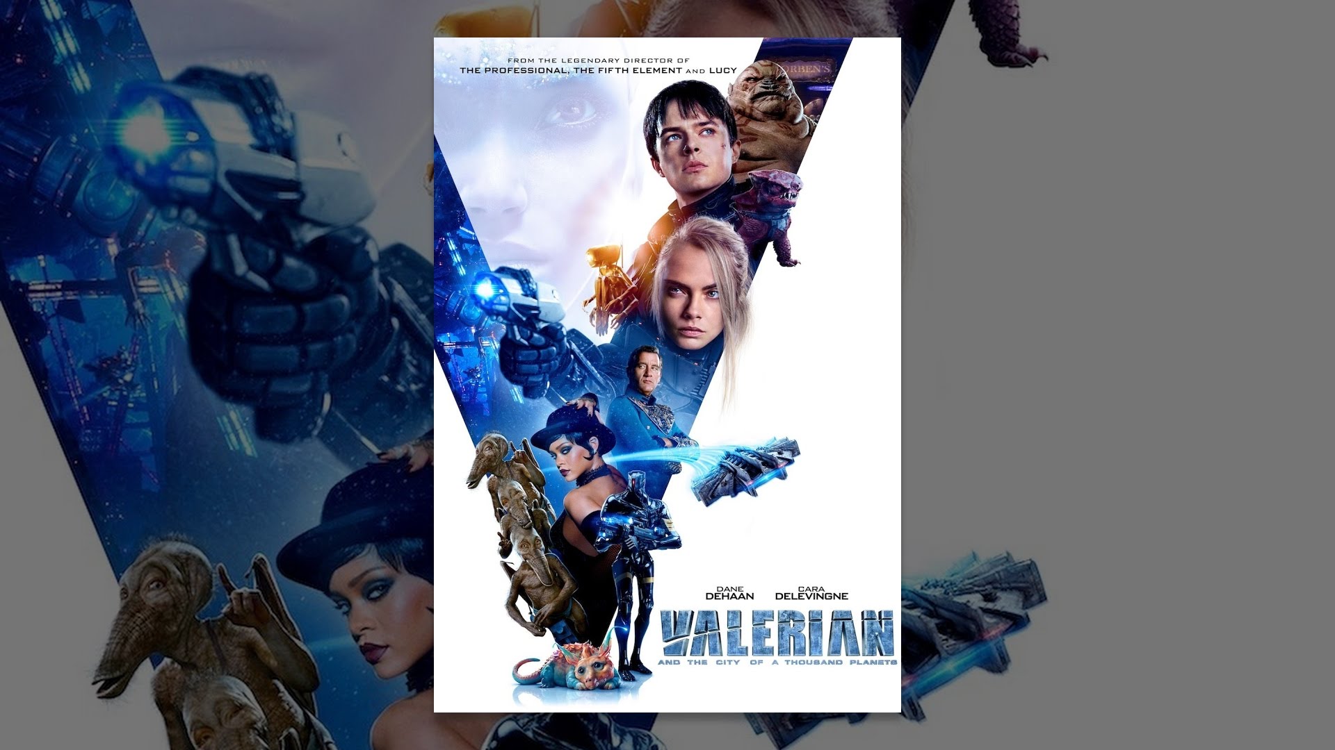 Valerian And The City Of A Thousand Planets Movie Poster 2017 Wallpapers