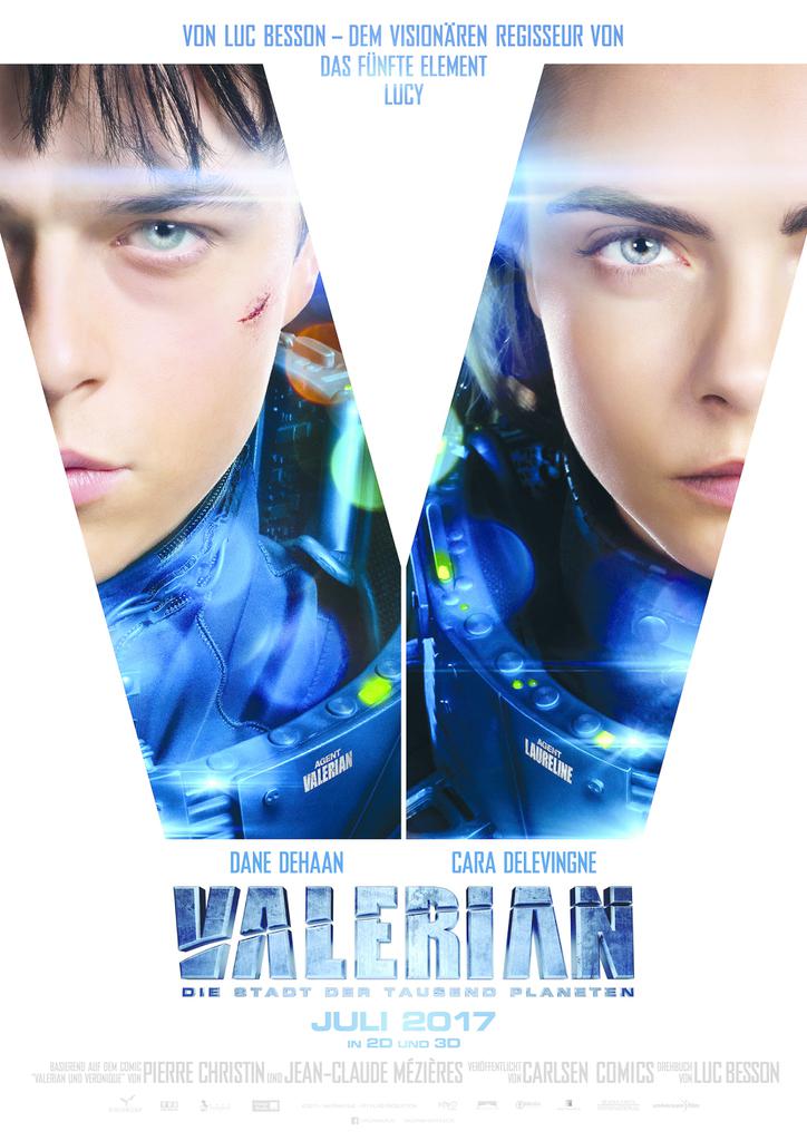 Valerian And The City Of A Thousand Planets Movie Poster 2017 Wallpapers