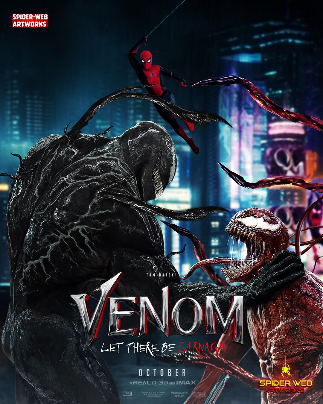 Venom 2 Let There Be Carnage New Poster Wallpapers