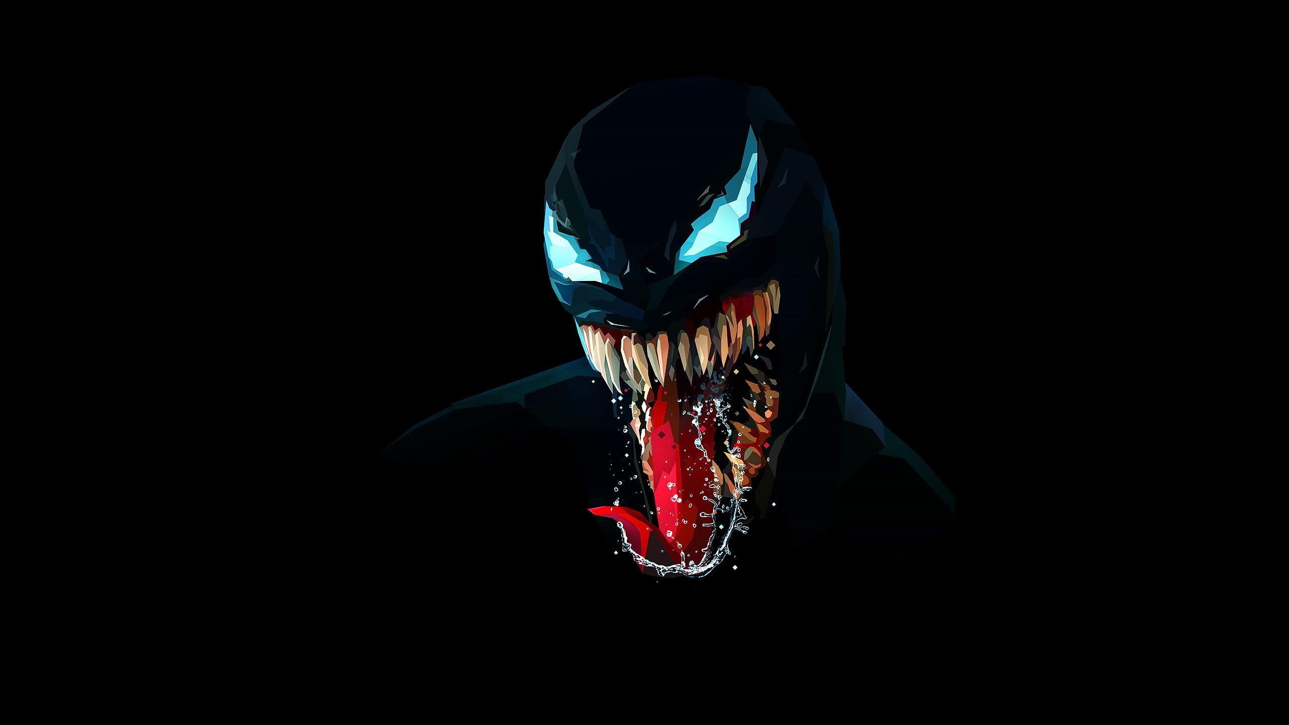 Venom Artwork Minimal Wallpapers