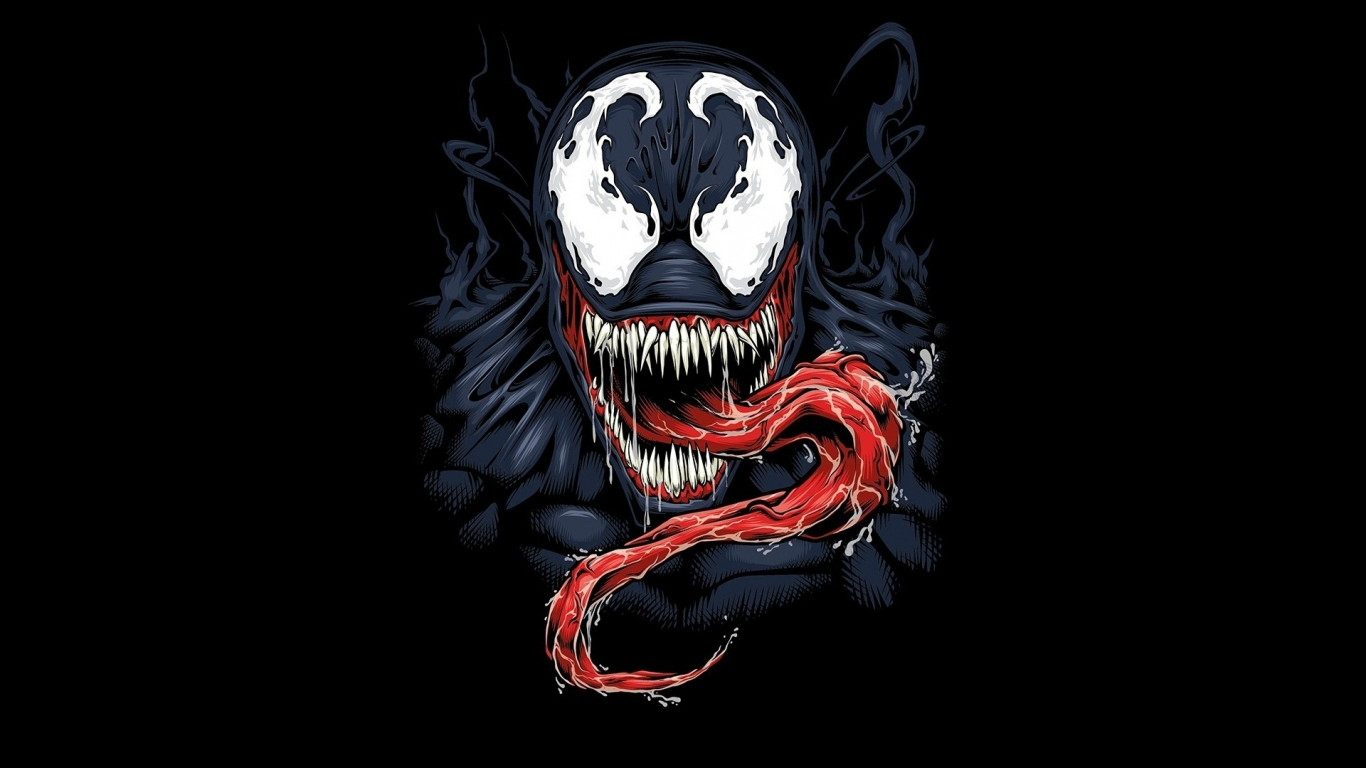 Venom Artwork Minimal Wallpapers