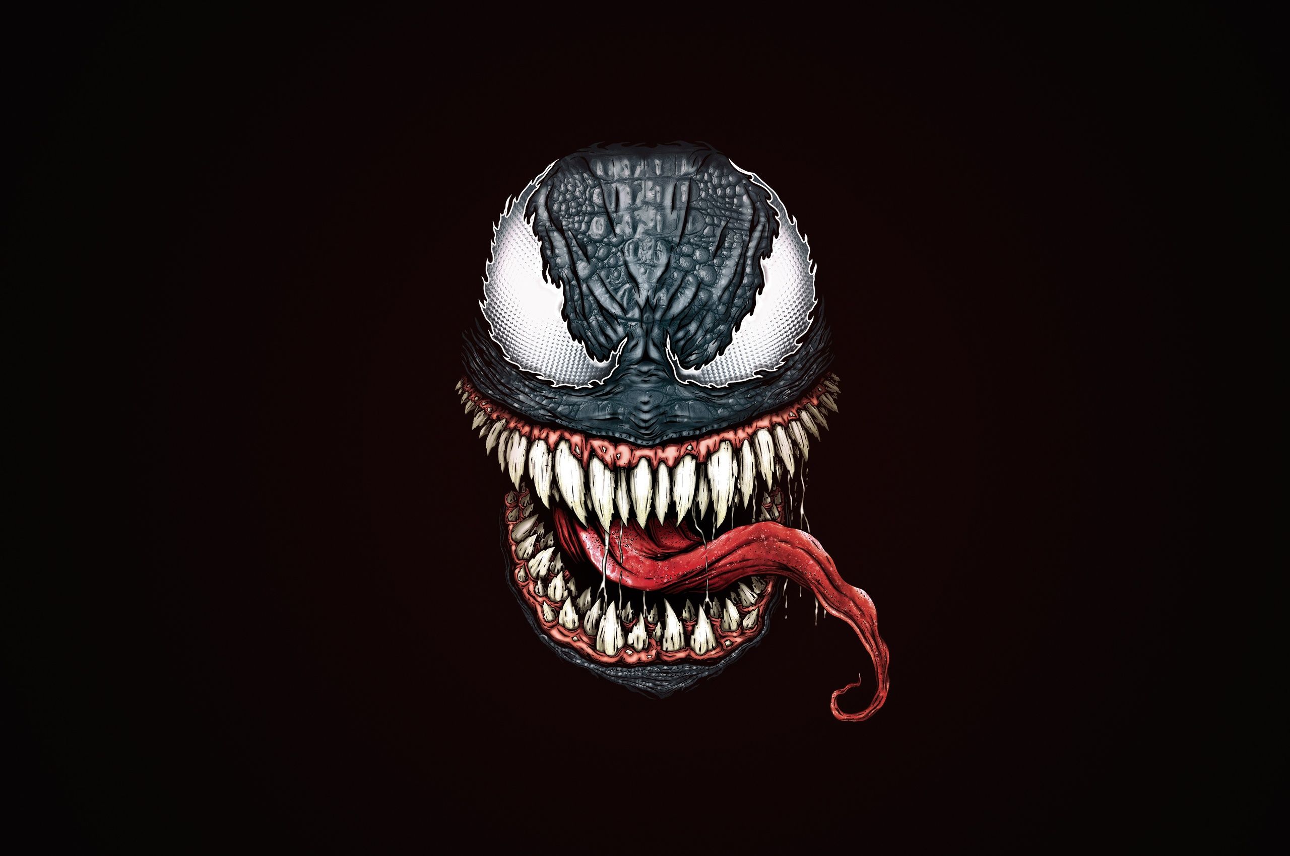 Venom Artwork Minimal Wallpapers