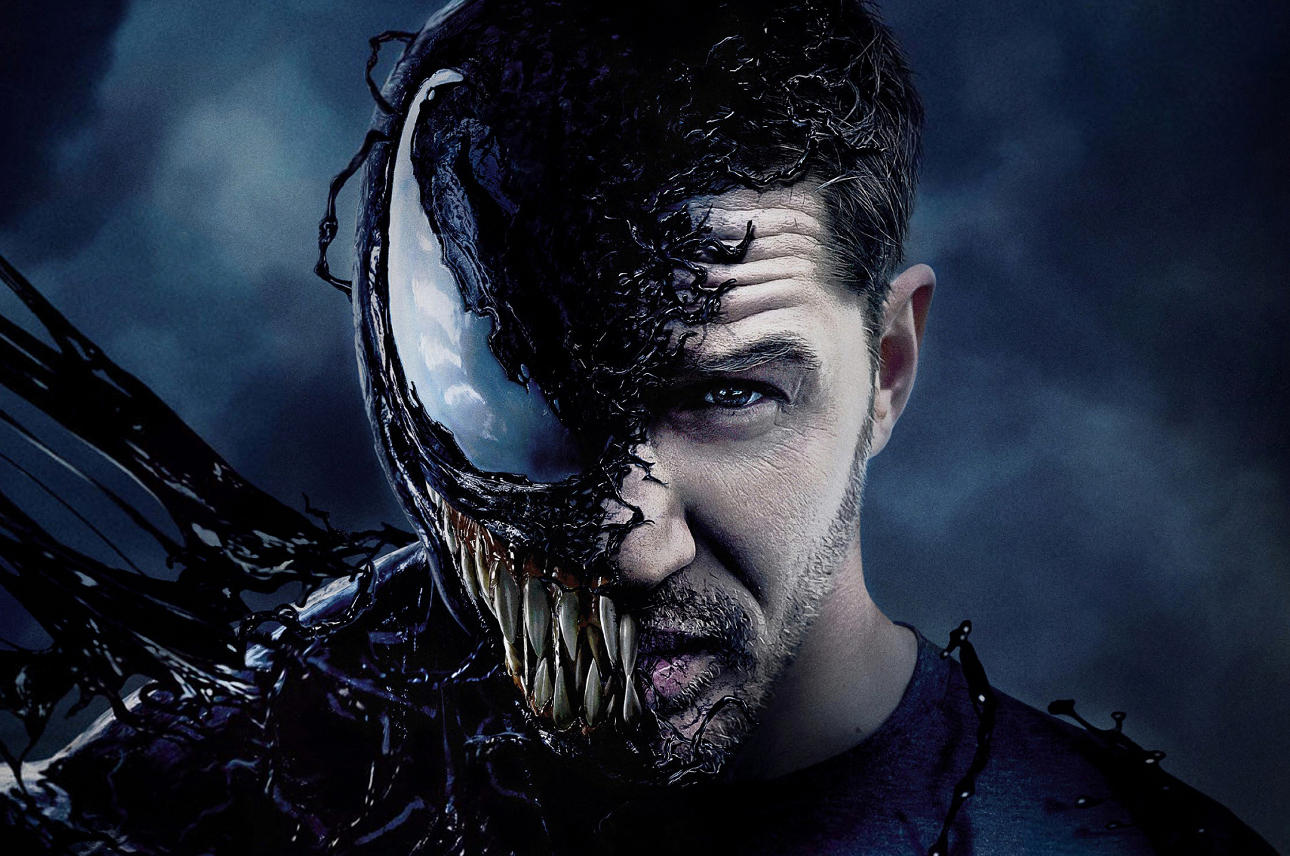 Venom Movie Tom Hardy Illustration Wallpapers