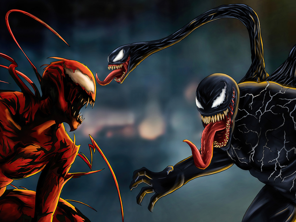 Venom Vs Carnage Movie Concept Art Wallpapers