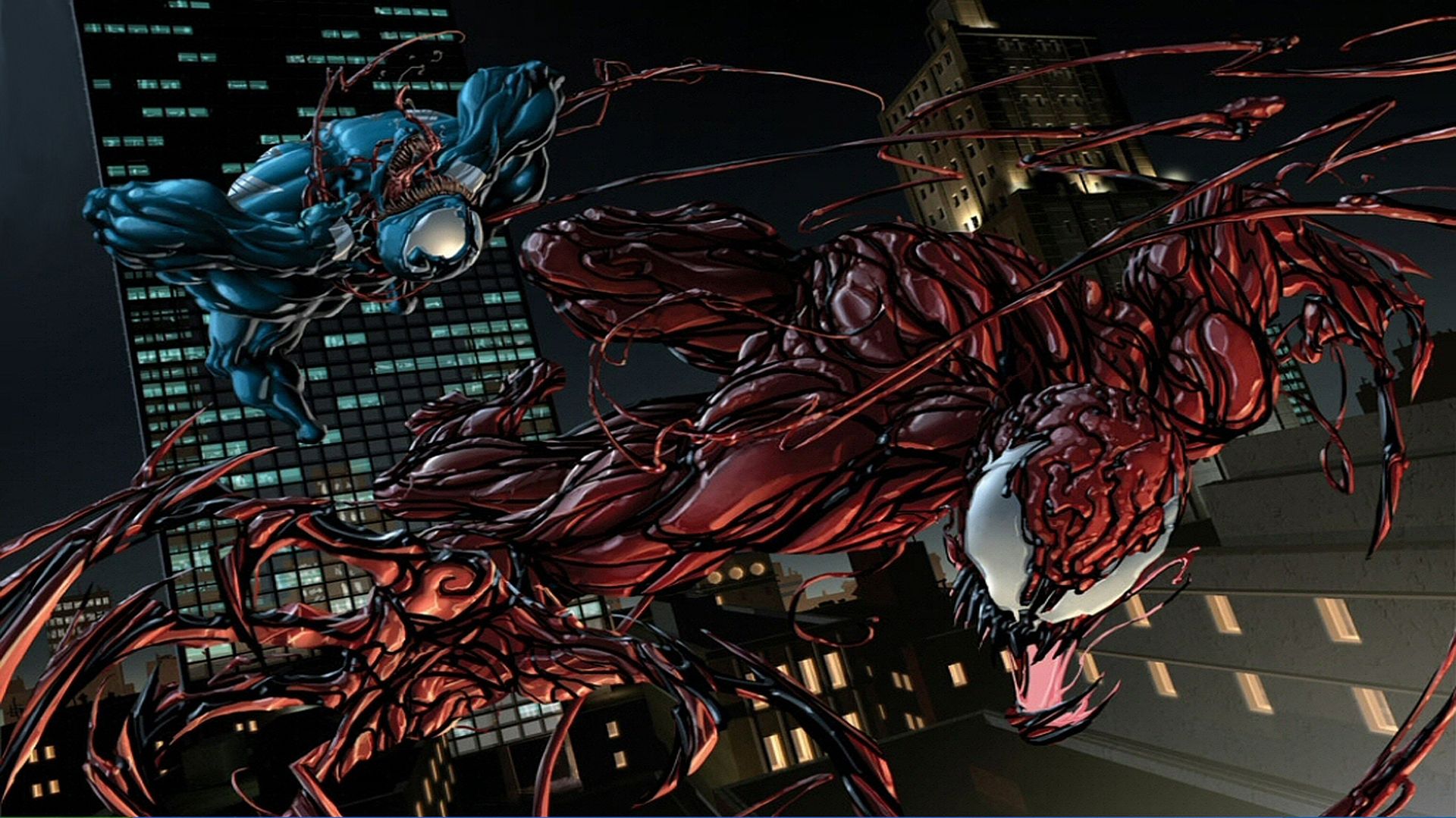 Venom Vs Carnage Movie Concept Art Wallpapers