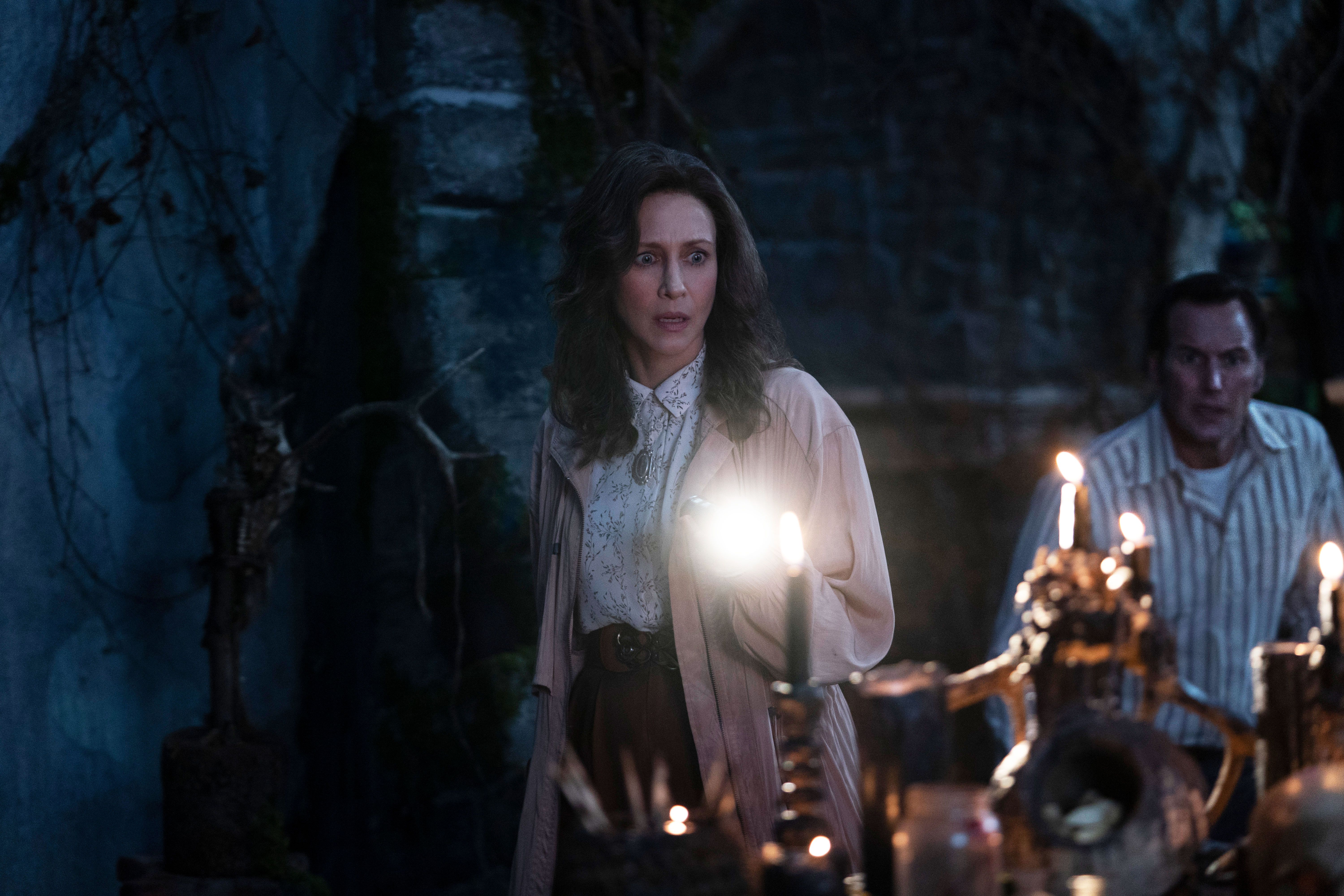 Vera Farmiga The Conjuring The Devil Made Me Do It Wallpapers