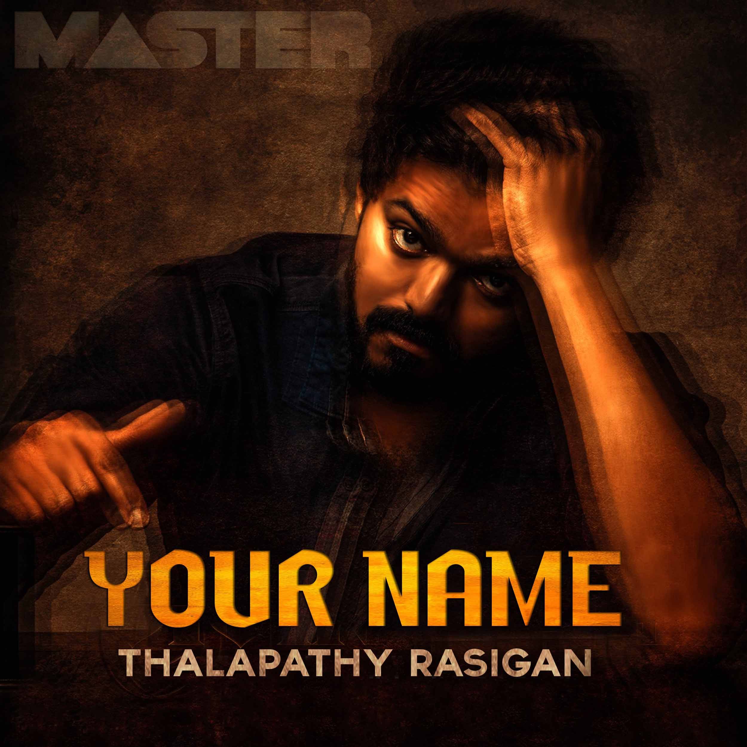 Vijay Master Movie Poster Wallpapers