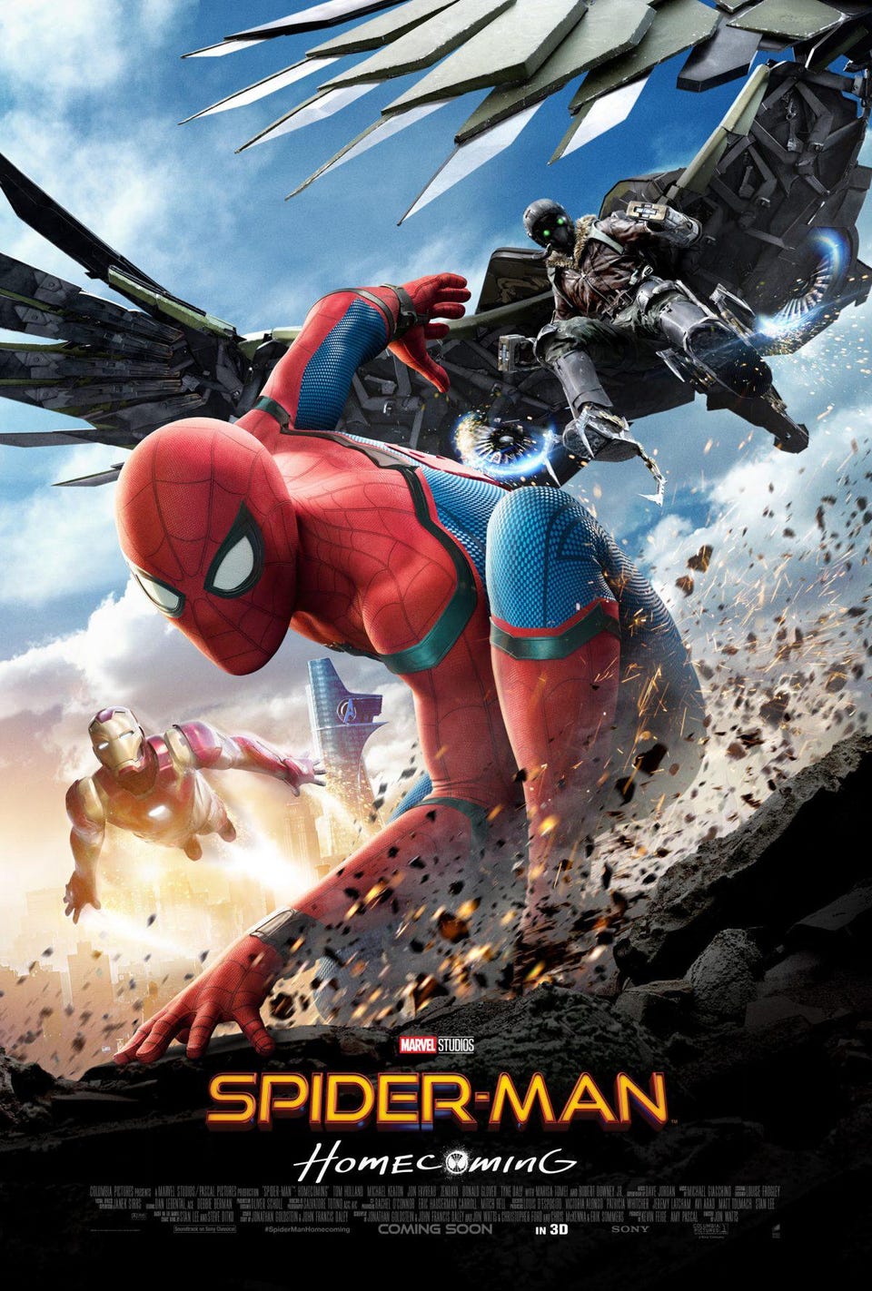 Vulture And Iron Man Spiderman Homecoming China Poster Wallpapers