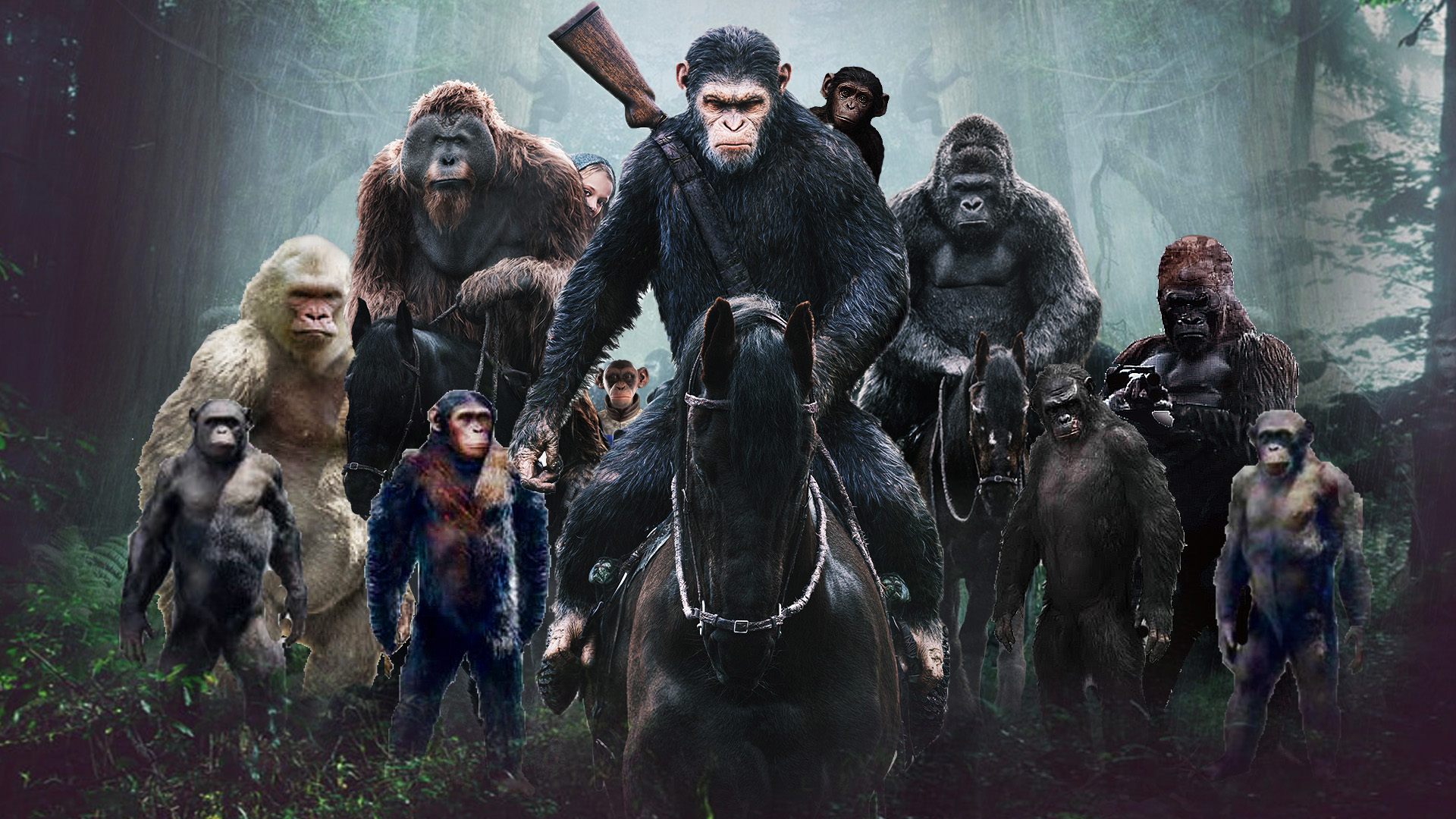 War For The Planet Of The Apes Wallpapers