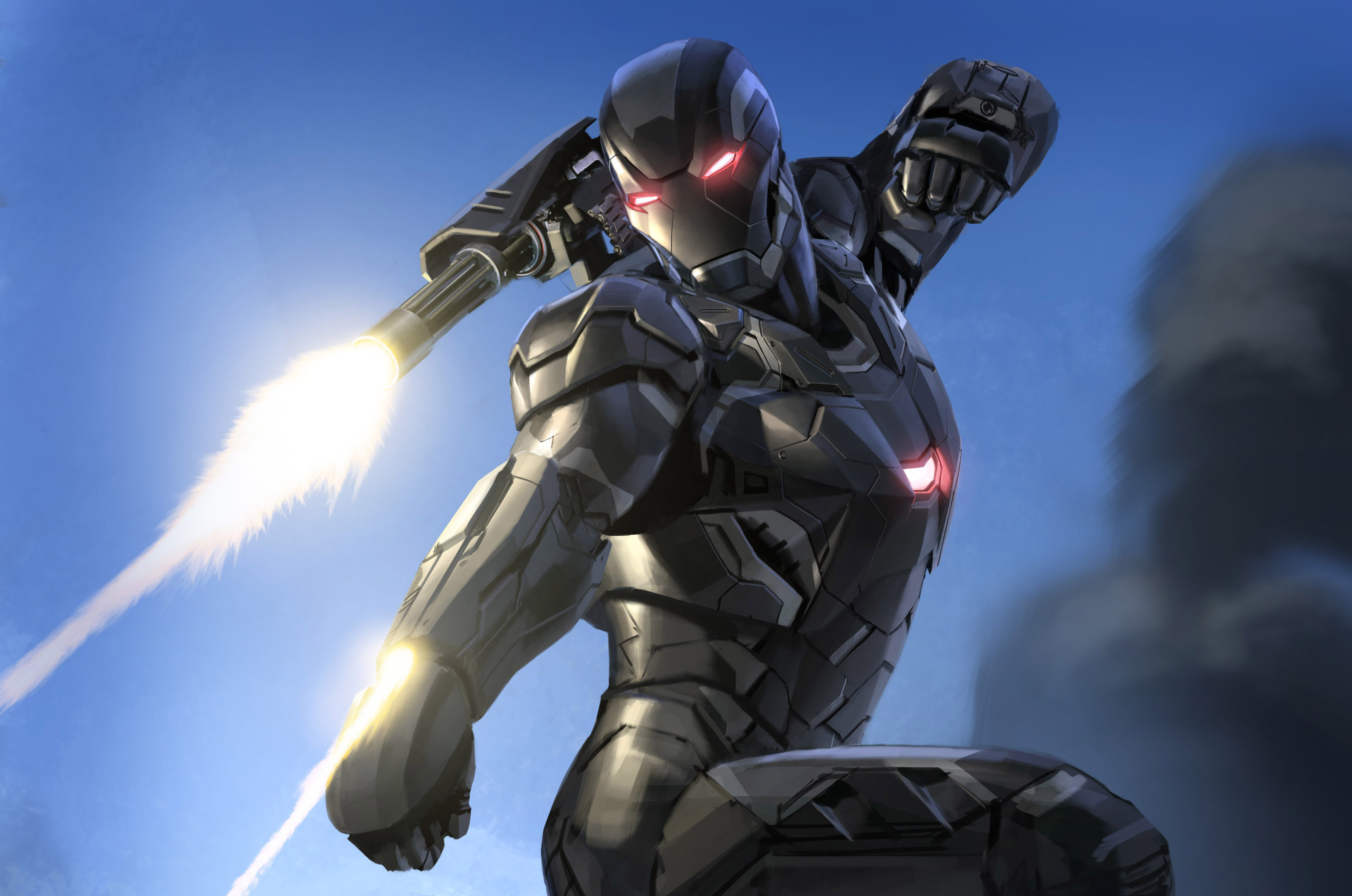 War Machine In Avengers Endgame Movie Wallpapers