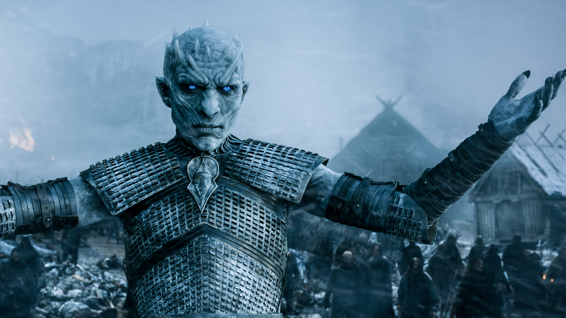 White Walker Ice Dragon Breaking The Wall Wallpapers