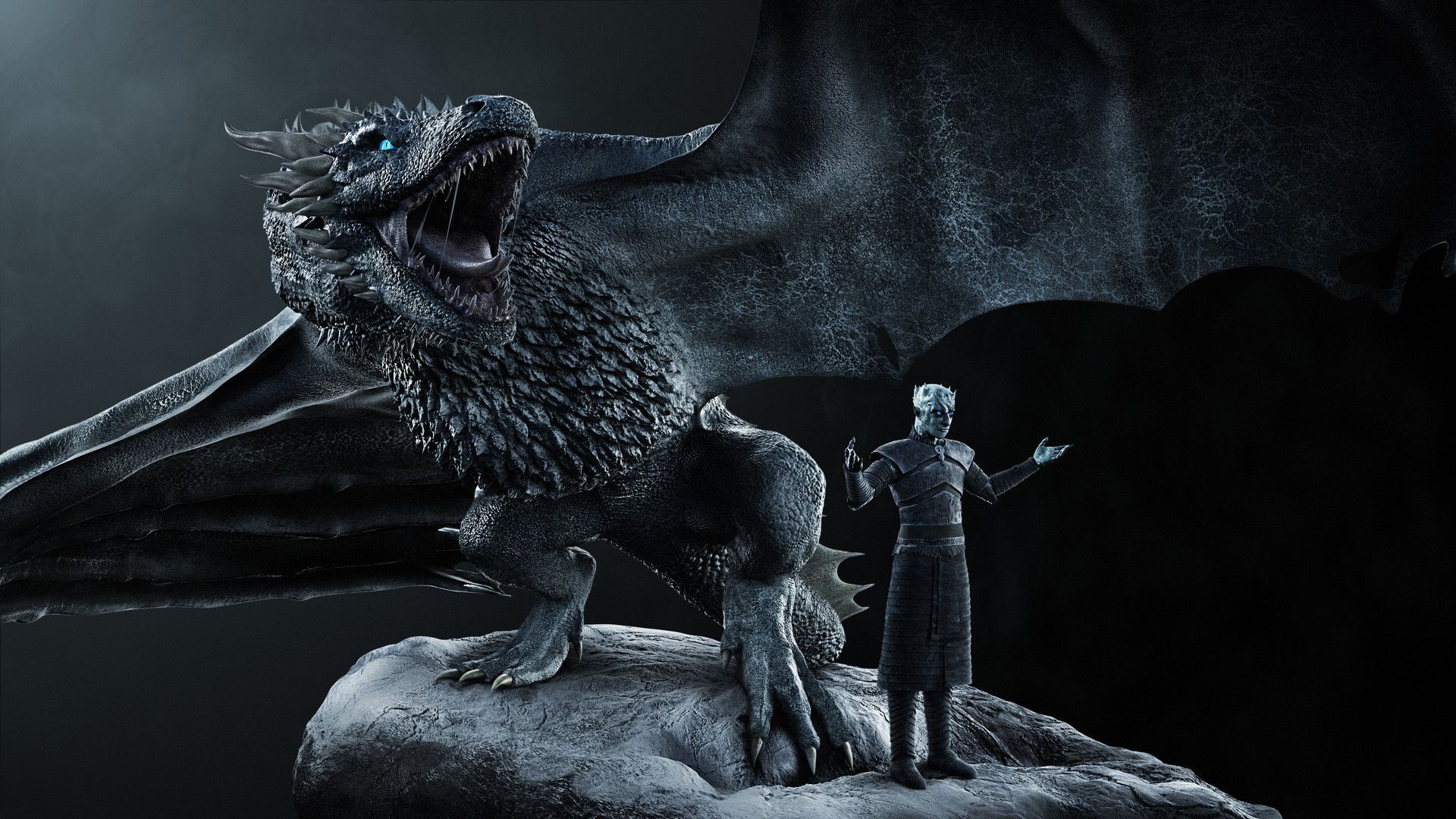 White Walkers Dragon Game Of Thrones Wallpapers