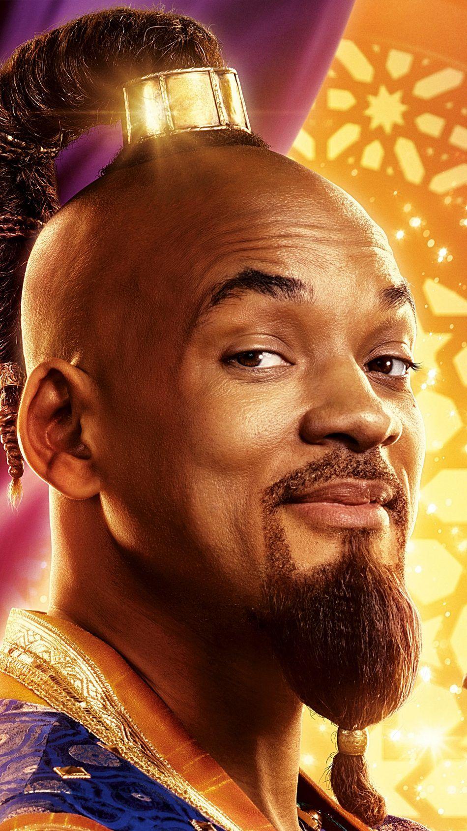 Will Smith As Genie In Aladdin Movie Wallpapers