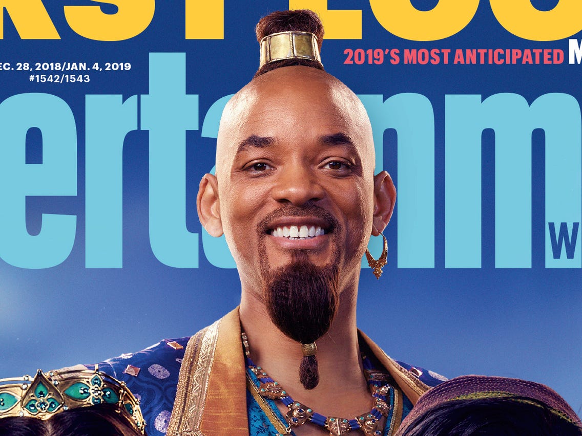 Will Smith As Genie In Aladdin Movie Wallpapers