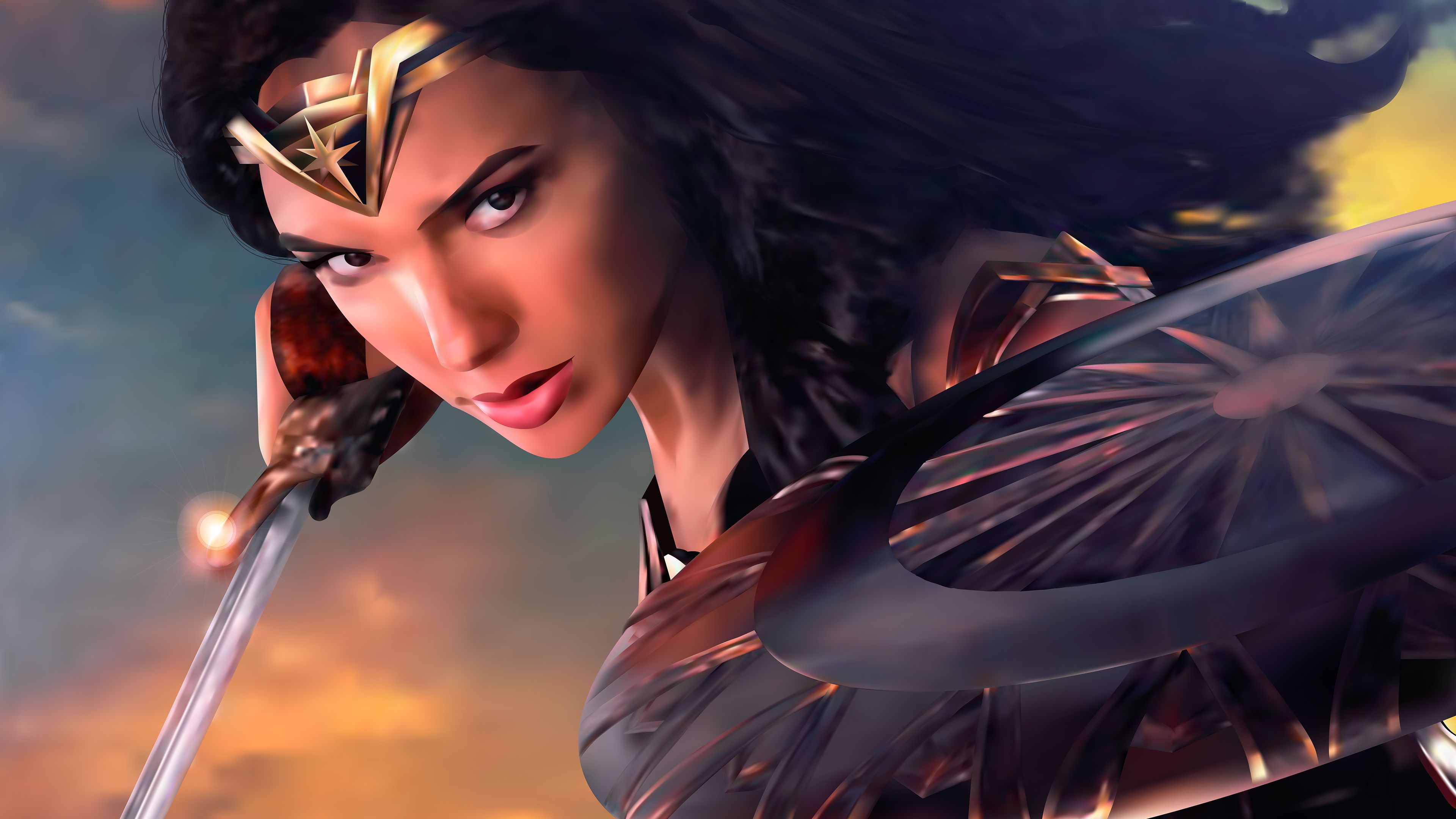 Wonder Woman 1984 4K Wide Wallpapers