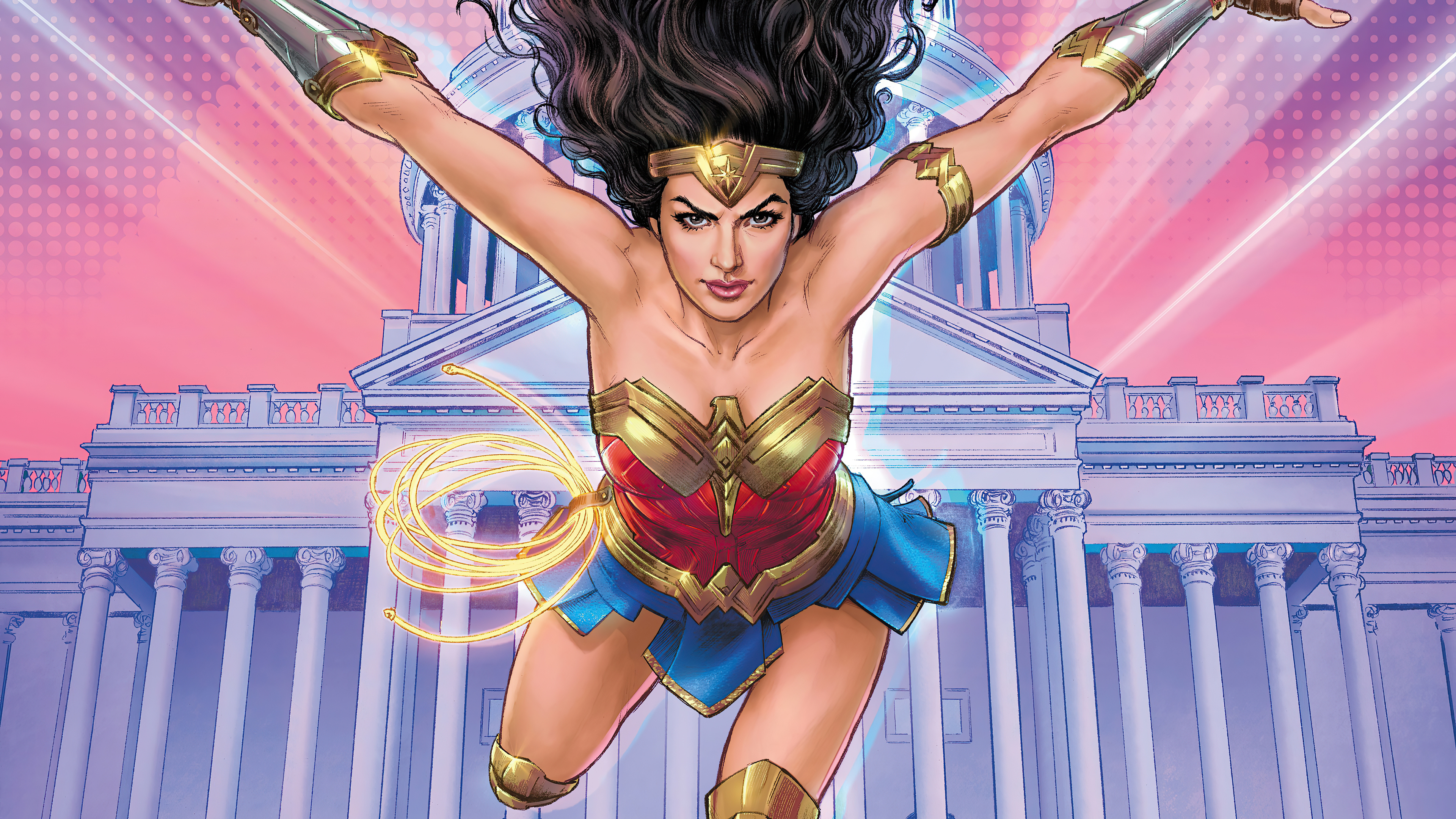 Wonder Woman 84 Artwork Wallpapers