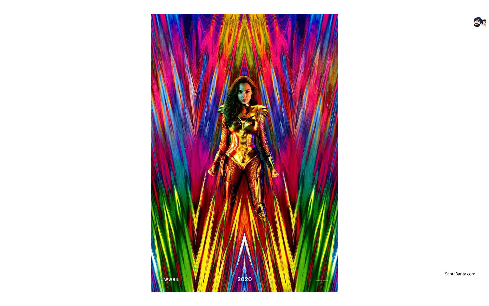 Wonder Woman 84 Colorful Poster Wallpapers