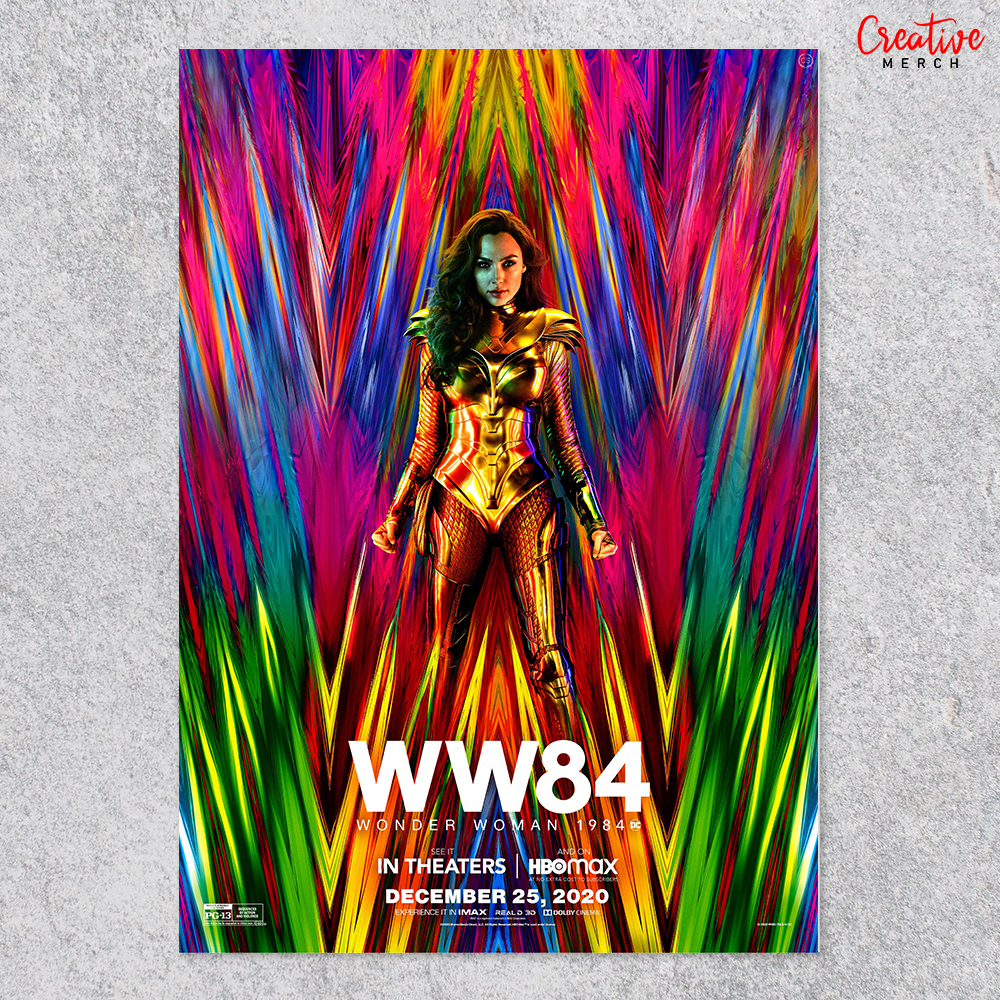 Wonder Woman 84 Colorful Poster Wallpapers