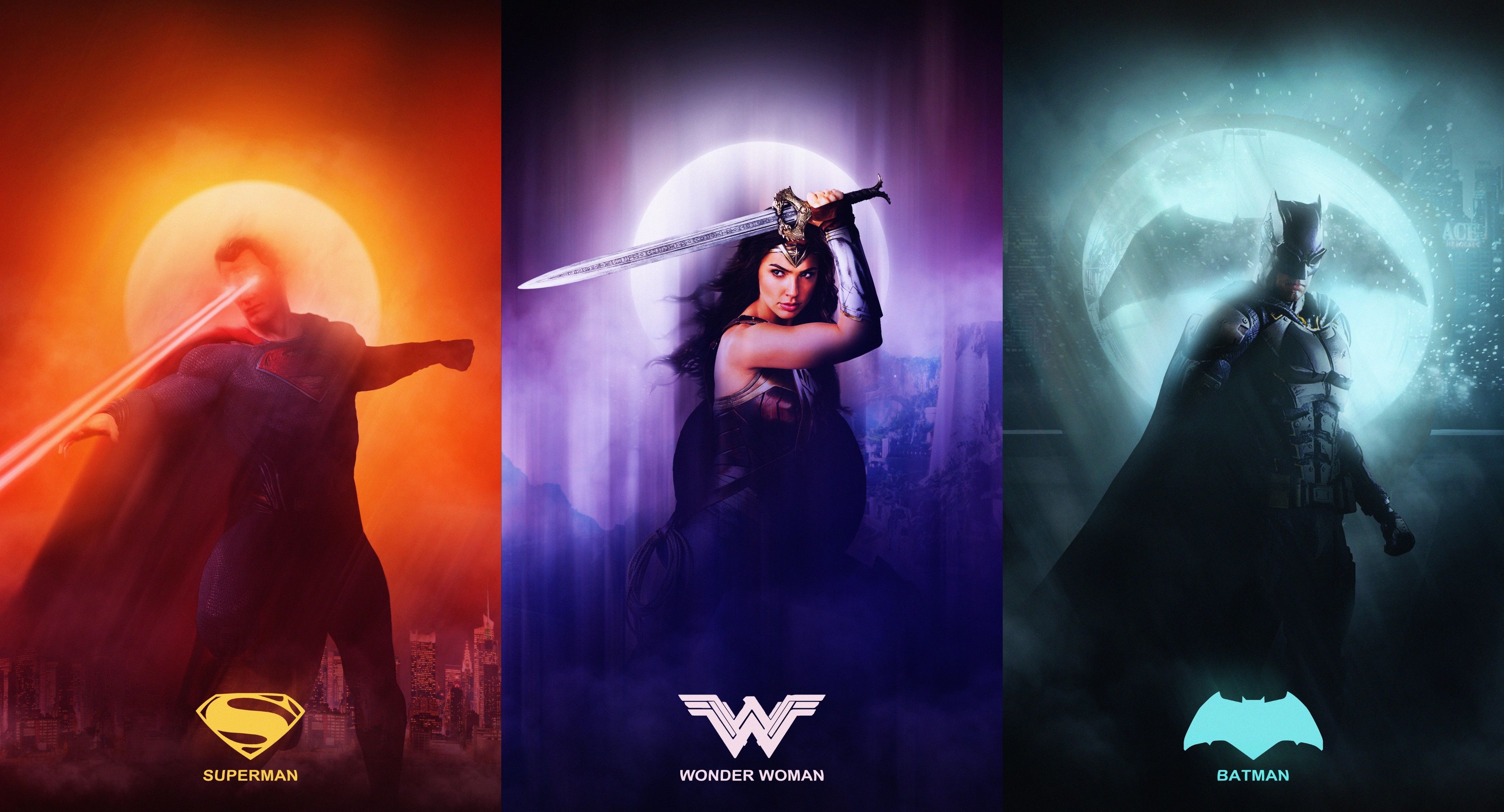 Wonder Woman The Warrior Of Justice League Wallpapers