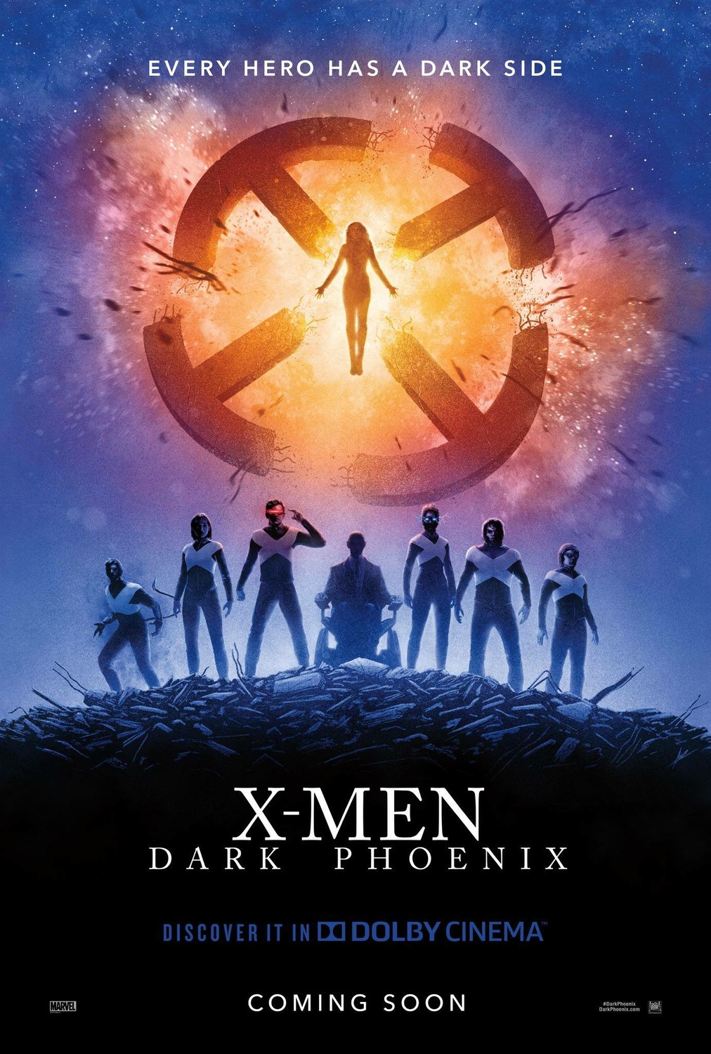 X-Men Dark Phoenix 2019 Movie New Poster Wallpapers