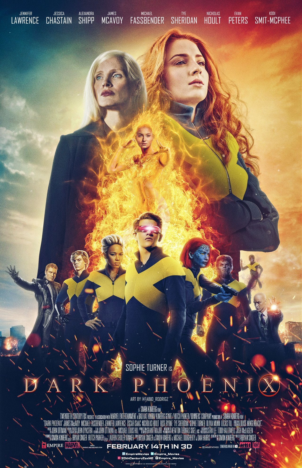 X-Men Dark Phoenix 2019 Movie New Poster Wallpapers