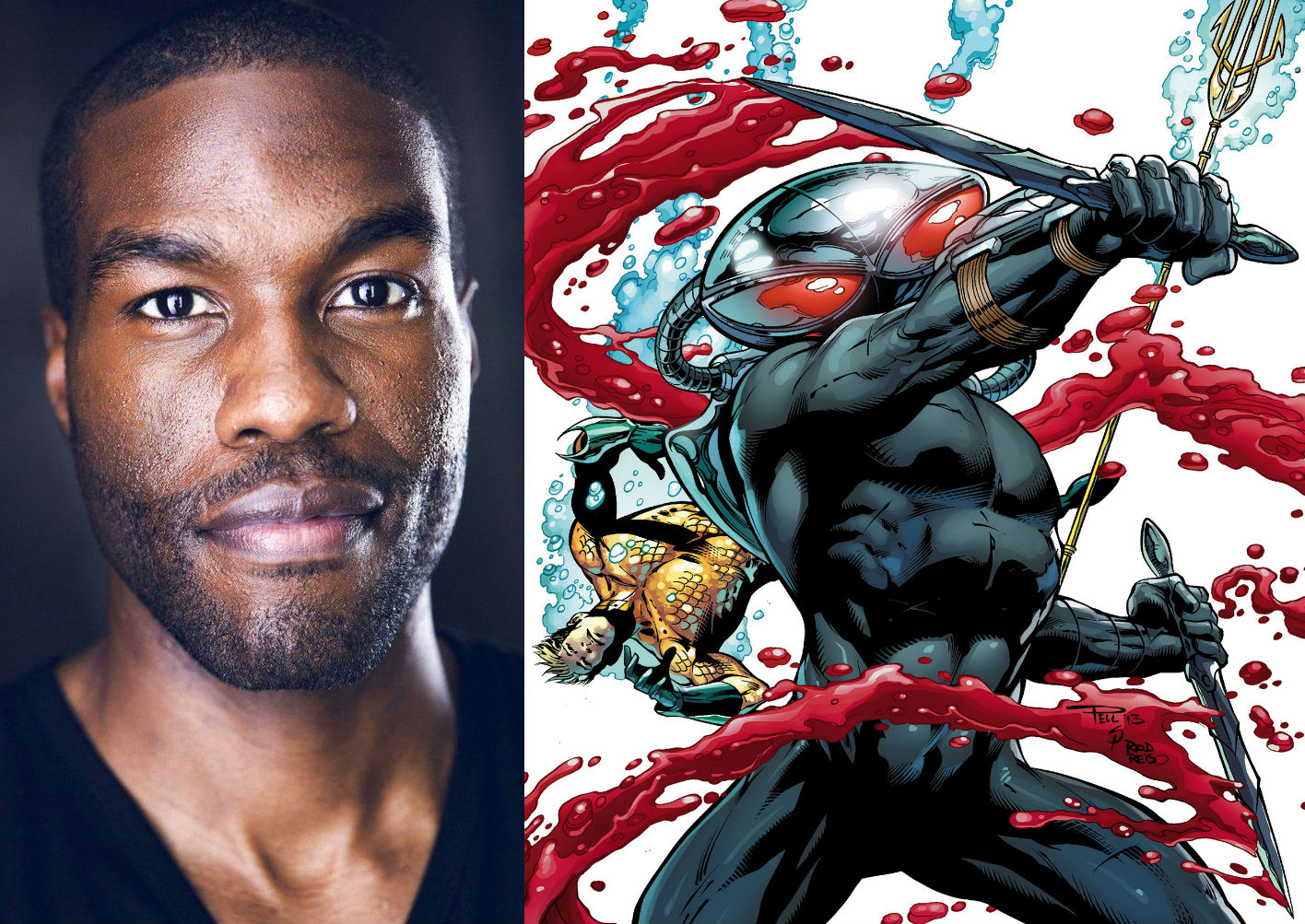 Yahya Abdul-Mateen Ii Black Manta In Aquaman Movie Wallpapers