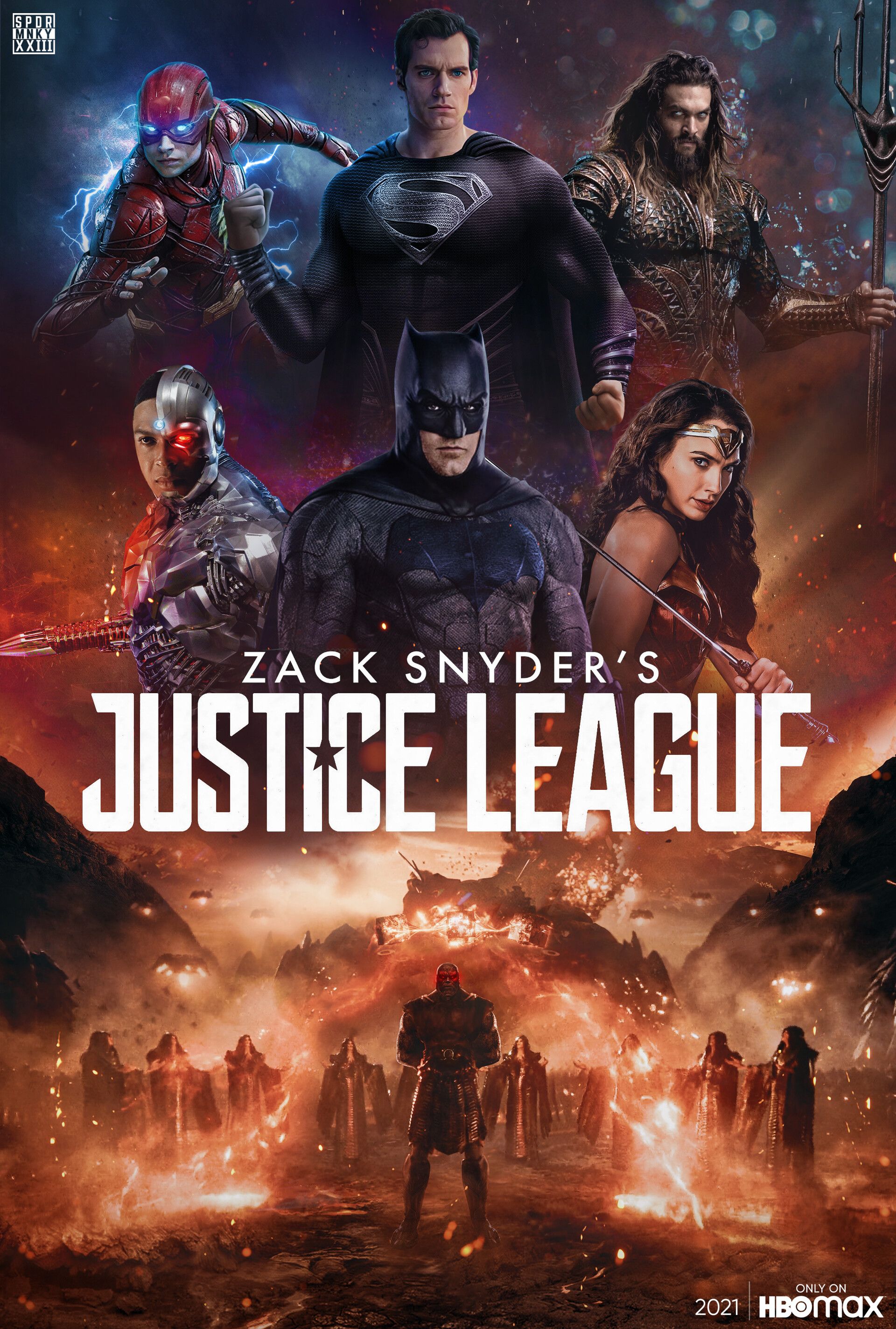 Zack Snyder'S Justice League Poster Wallpapers