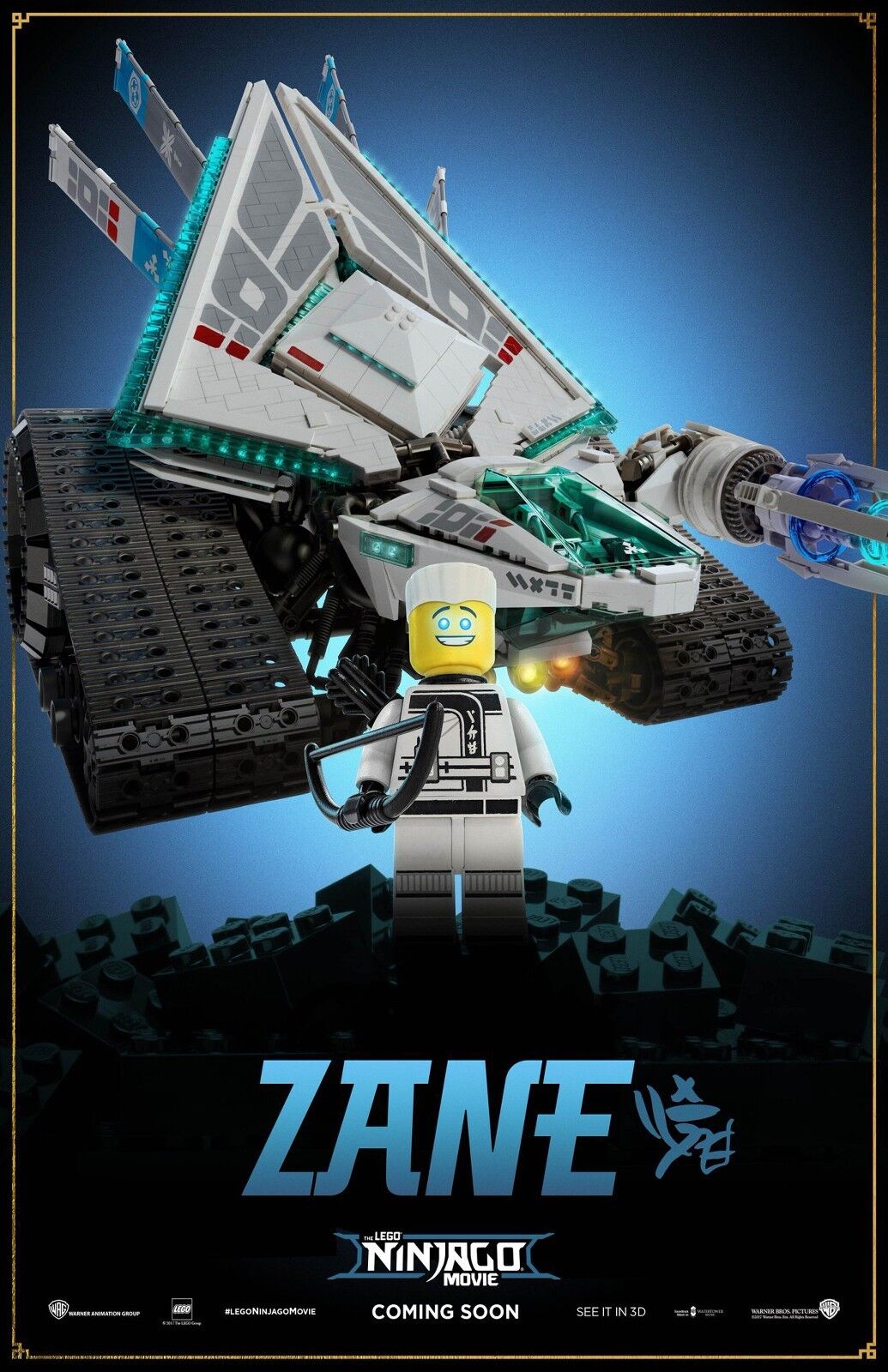 Zane Kai - The Lego Ninjago Movie Wallpapers
