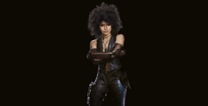 Zazie Beetz As Domino In Deadpool 2 Wallpapers