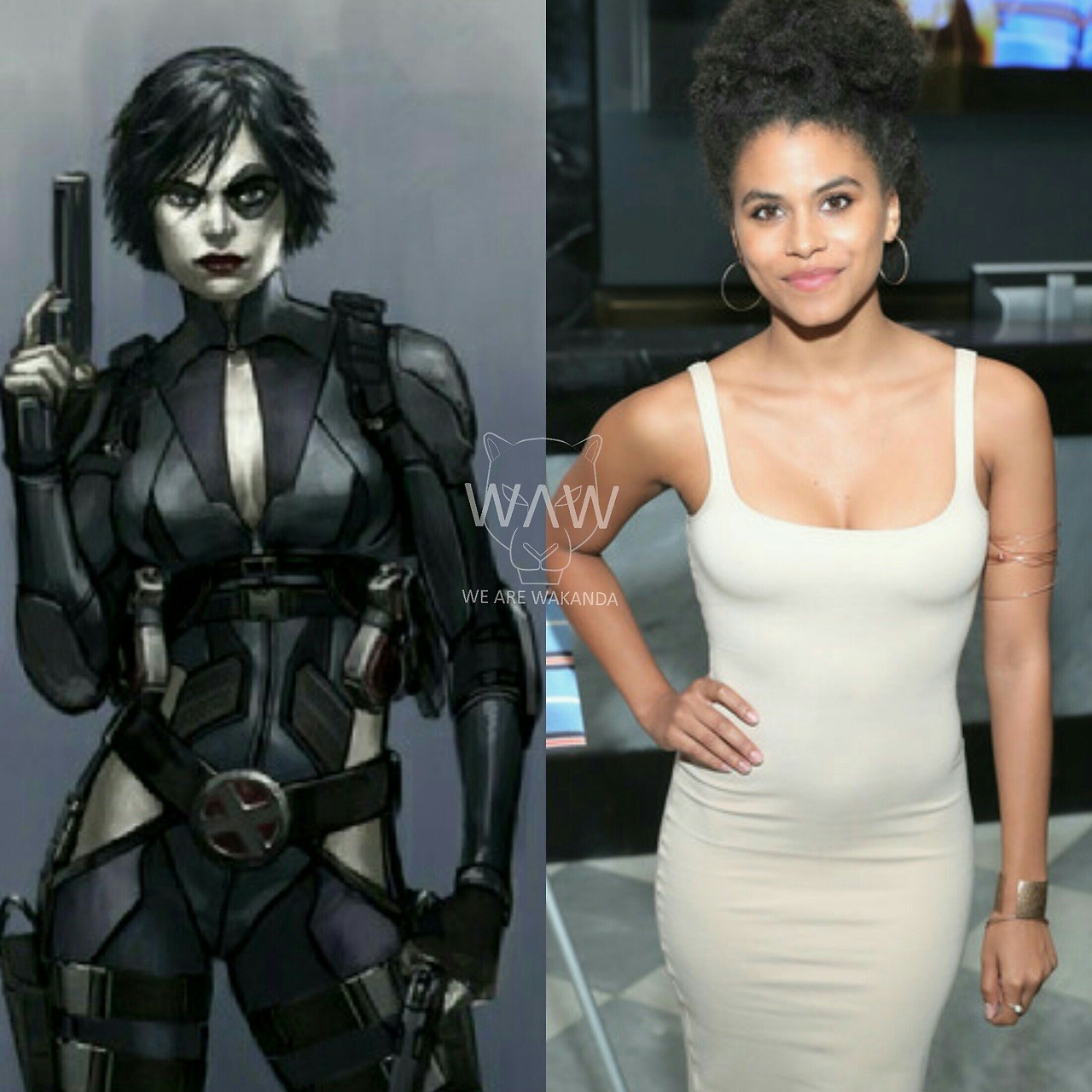 Zazie Beetz As Domino In Deadpool 2 Wallpapers