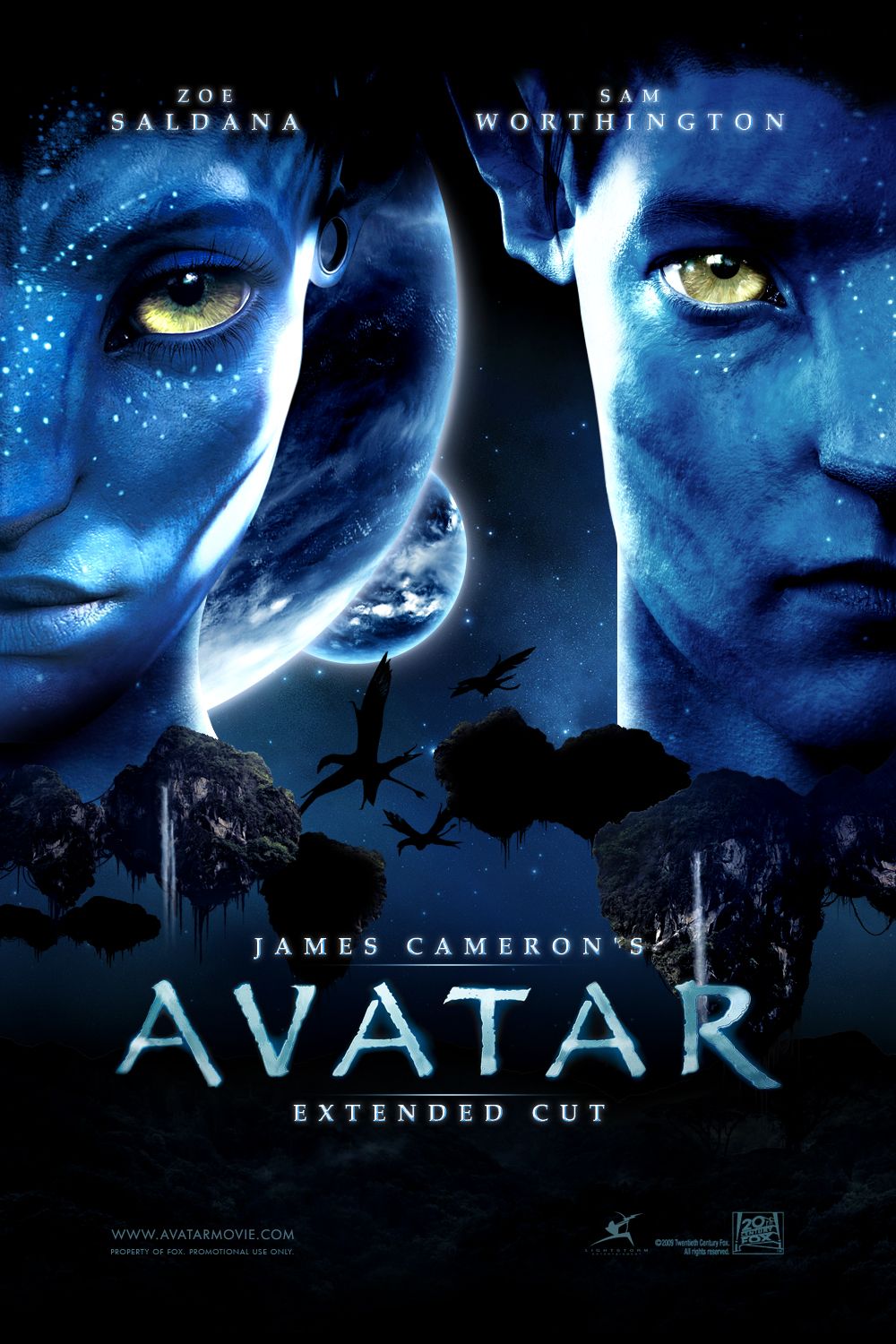 Zoe Saldana And Sam Worthington Avatar Movie Wallpapers