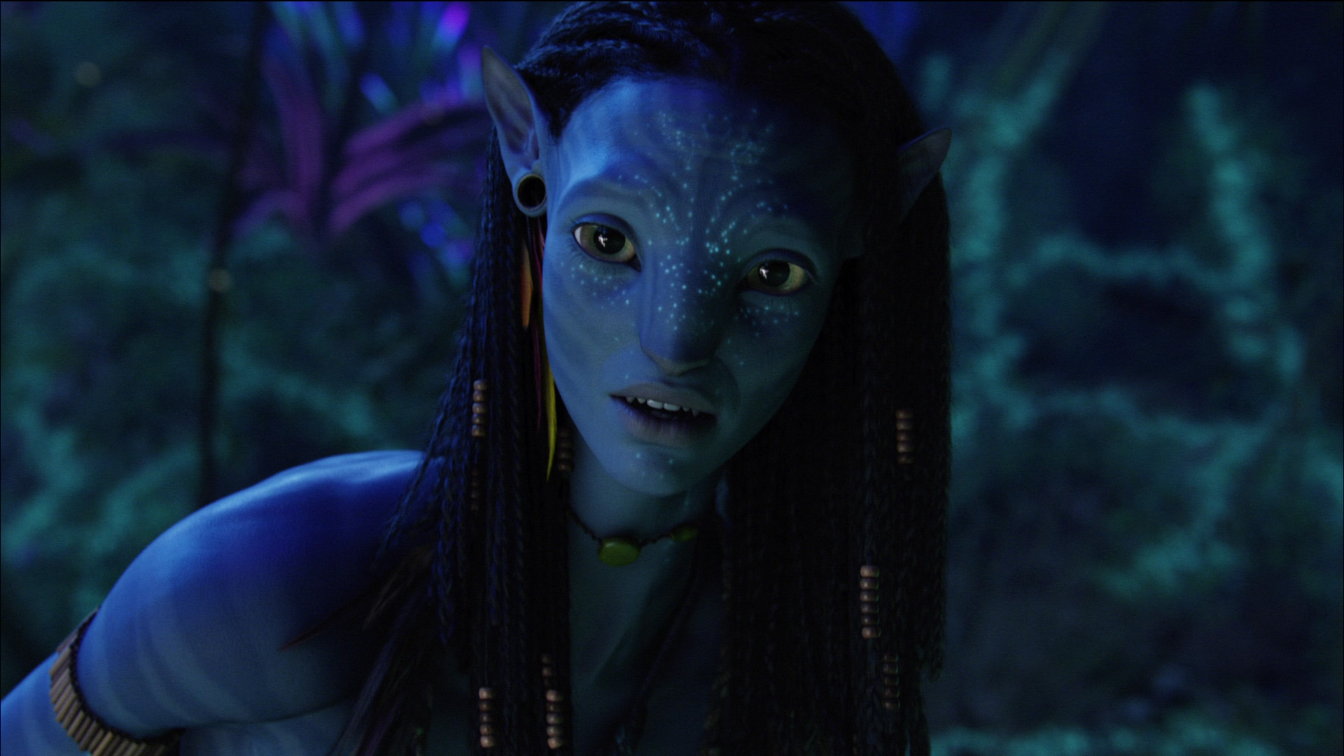 Zoe Saldana From Avatar Movie Wallpapers
