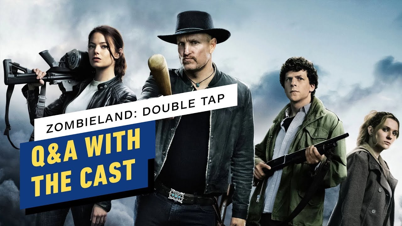 Zombieland 2 Woody Harrelson And Rosario Dawson Wallpapers