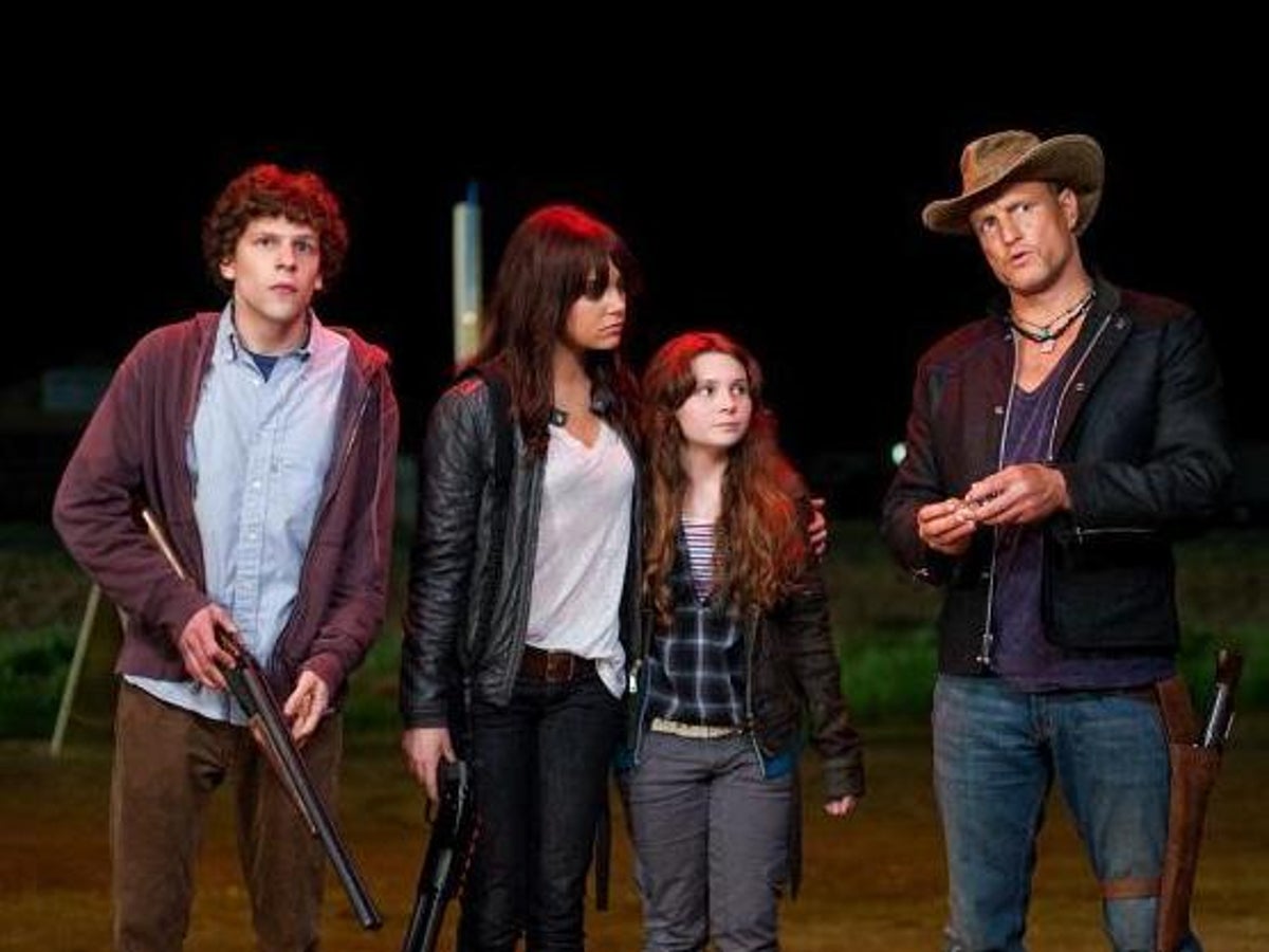 Zombieland 2 Woody Harrelson And Rosario Dawson Wallpapers