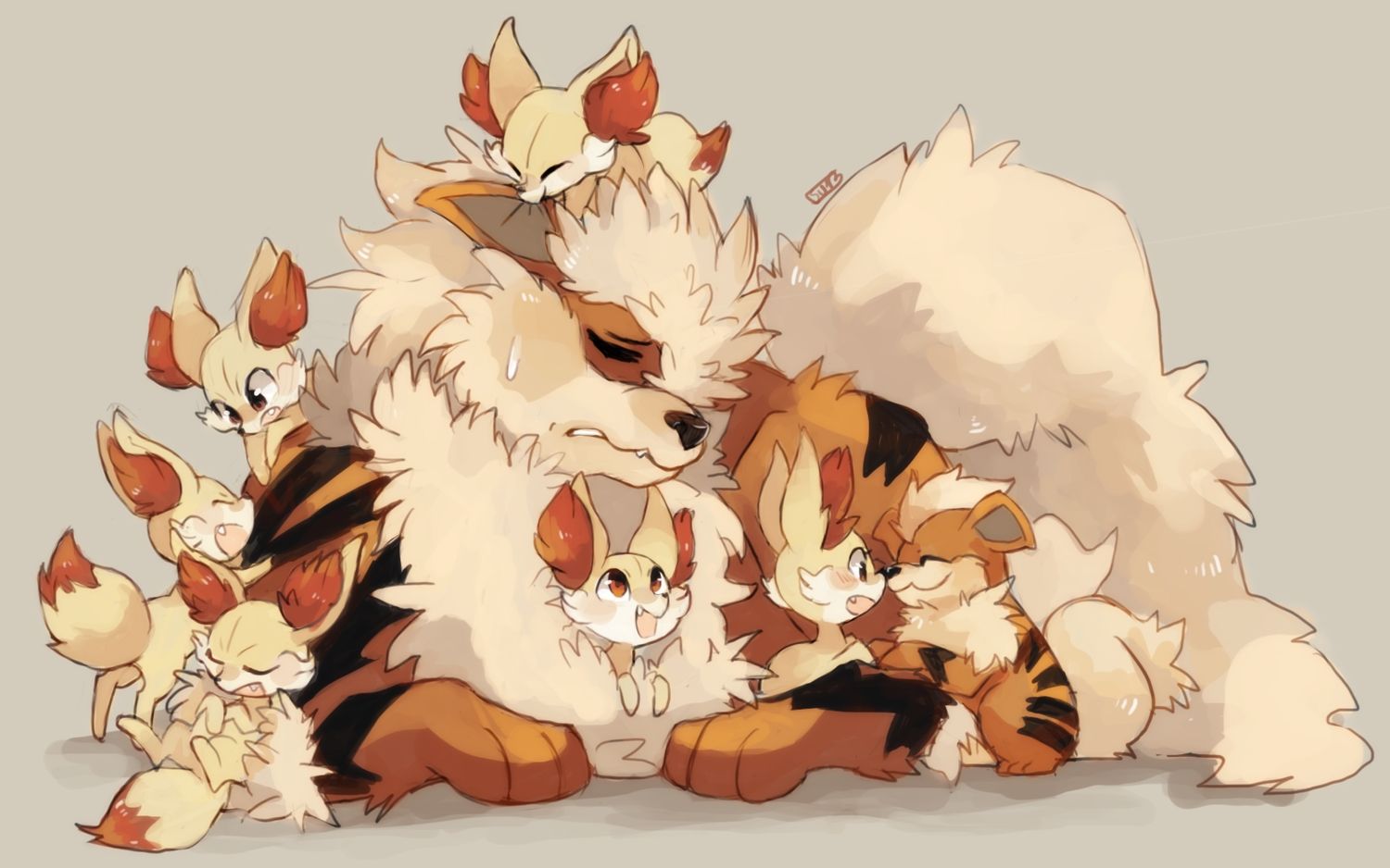 Growlithe Hd Wallpapers