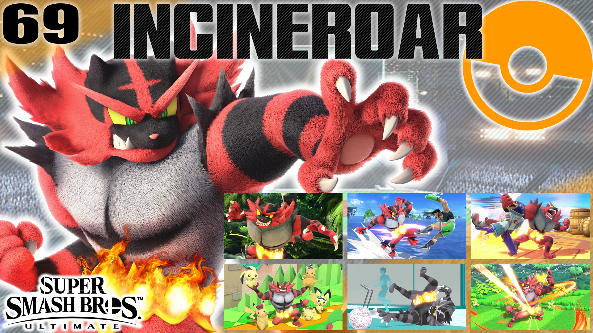 Incineroar Hd Wallpapers