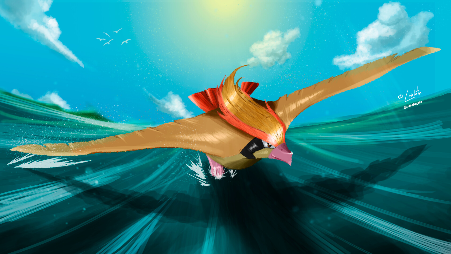 Pidgeot Hd Wallpapers