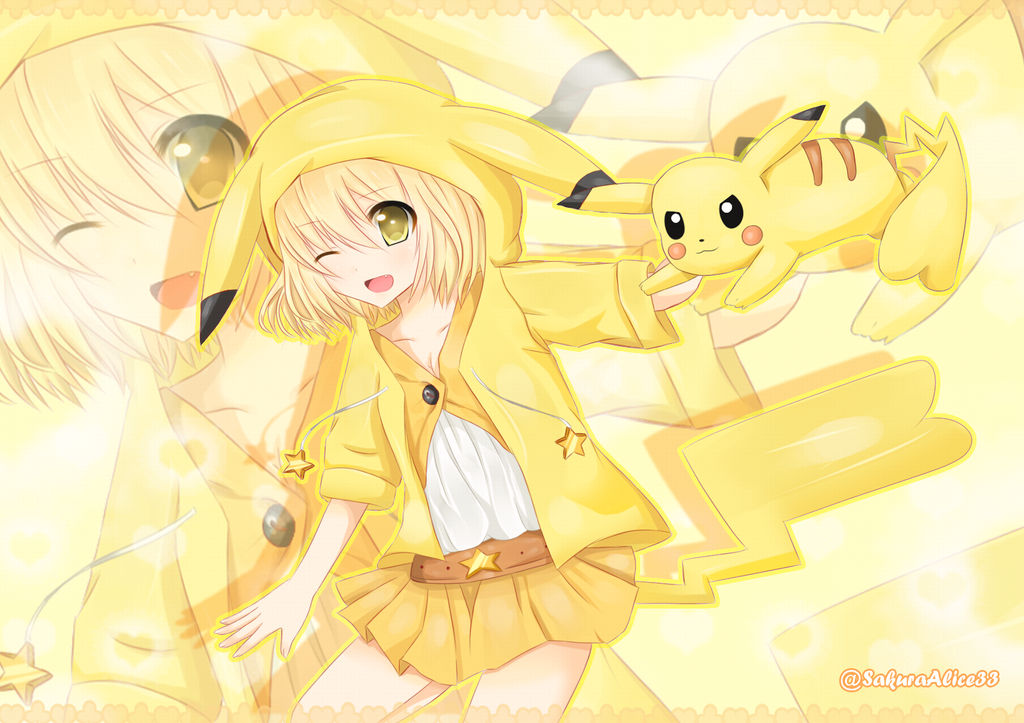 Pikachu Anime Girl Wallpapers